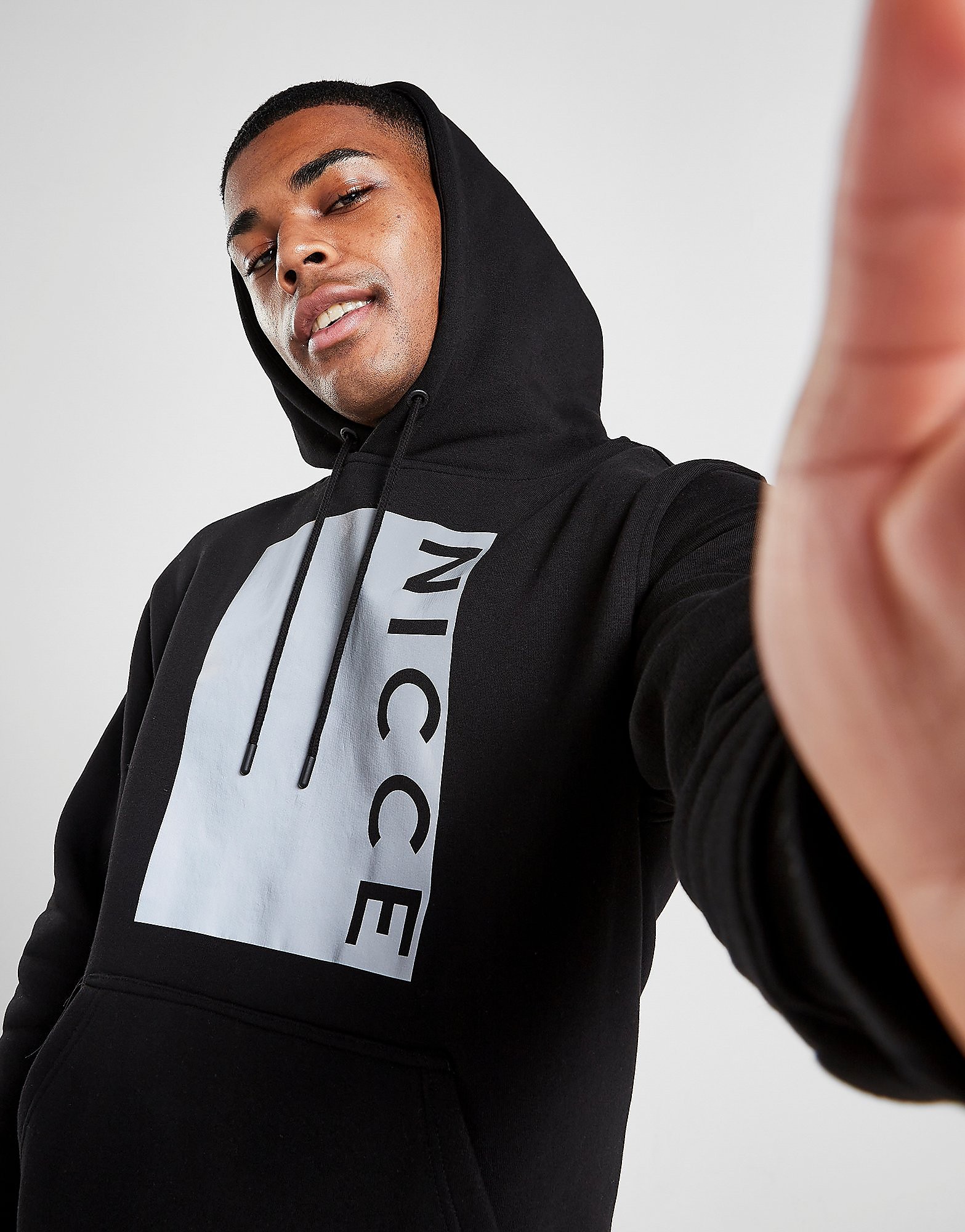 

Nicce Cube Hoodie - Black - Mens, Black