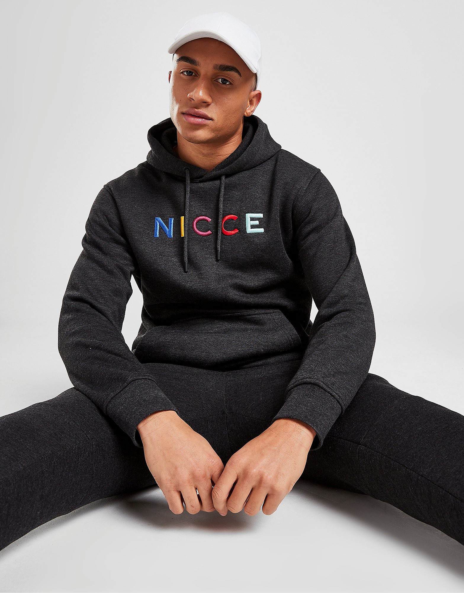 

Nicce Dallas Hoodie - Grey - Mens, Grey