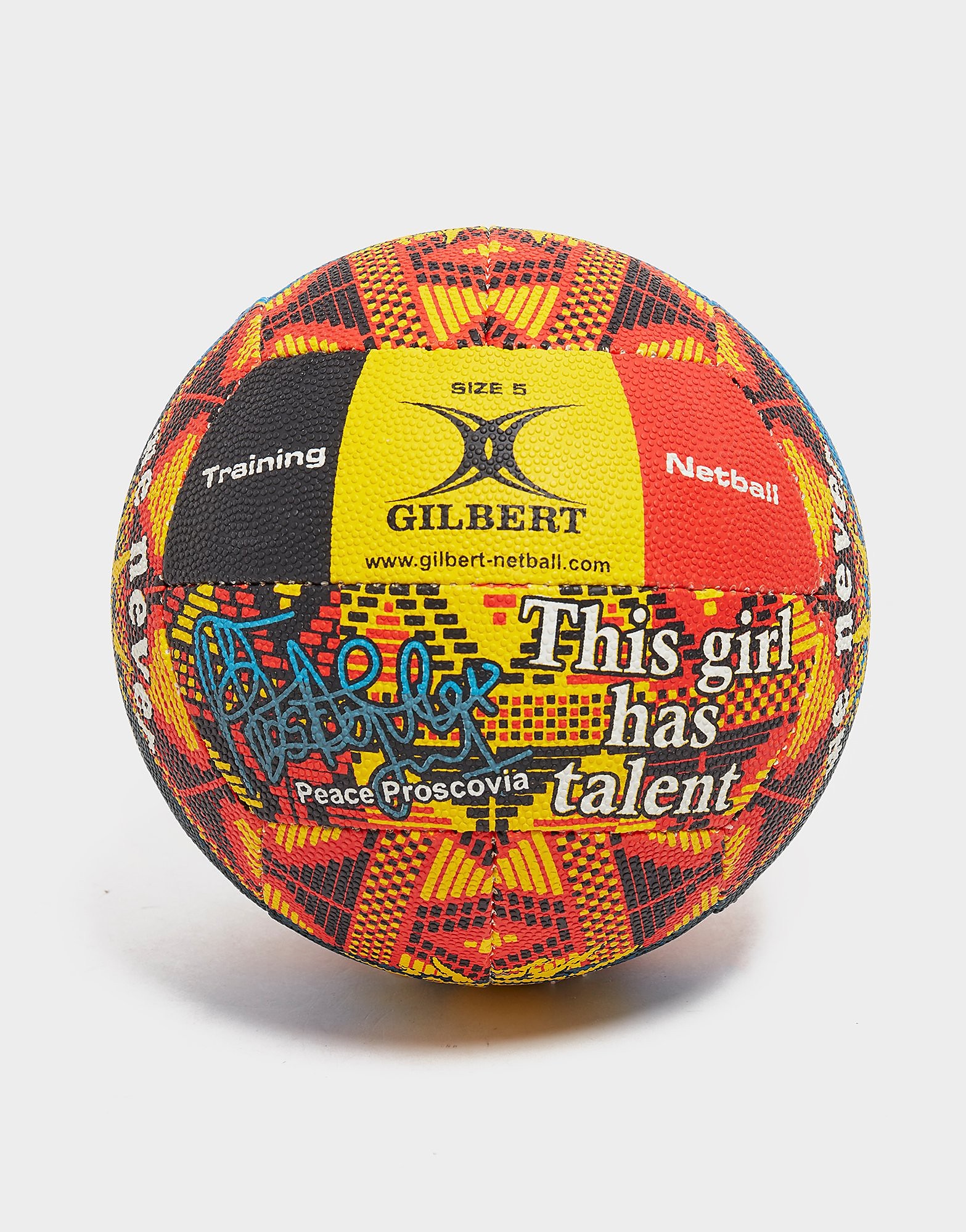 

Gilbert Peace Proscovia Signature Netball - Multi Coloured - Womens, Multi Coloured