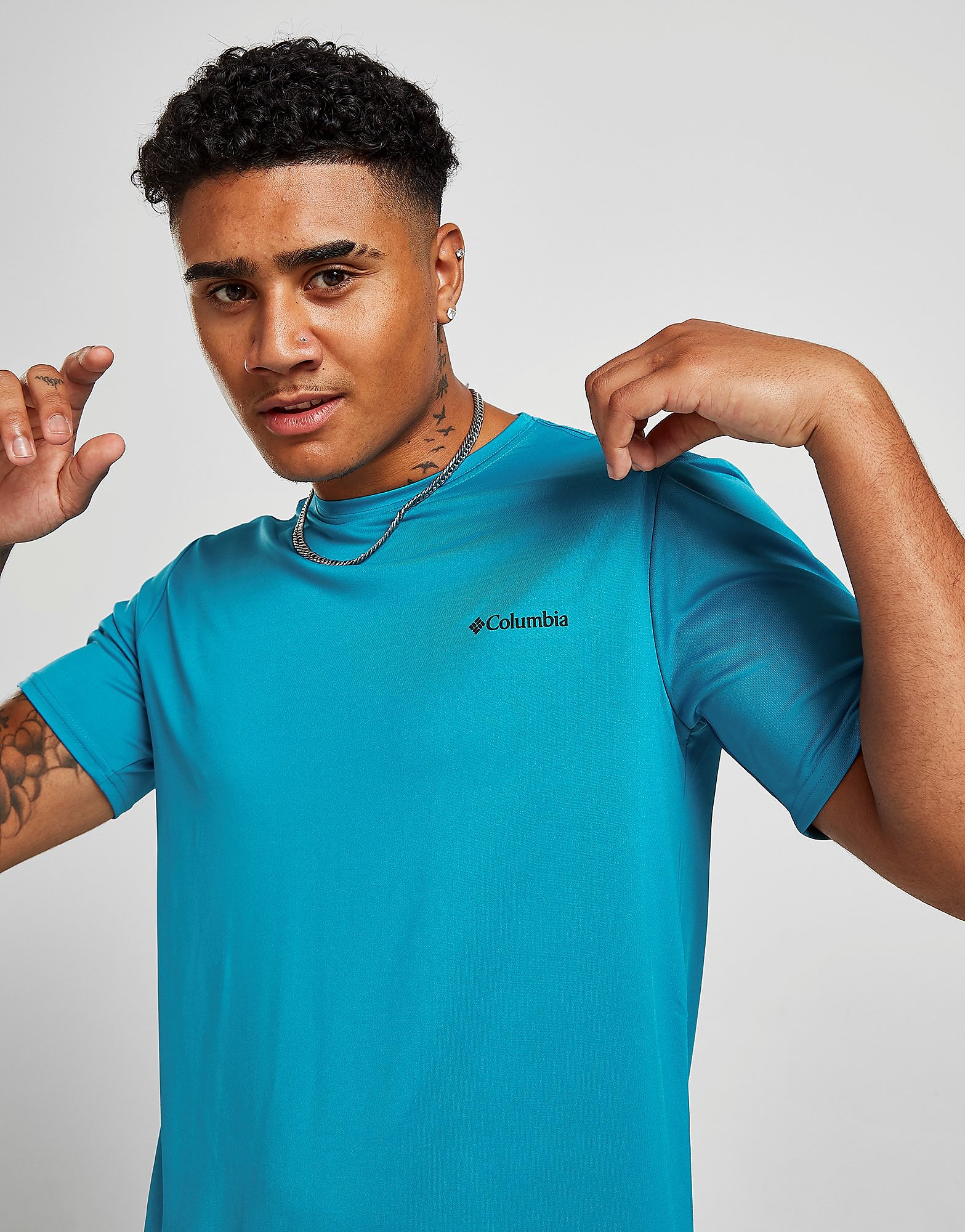 

Columbia Assent T-Shirt - Blue - Mens, Blue