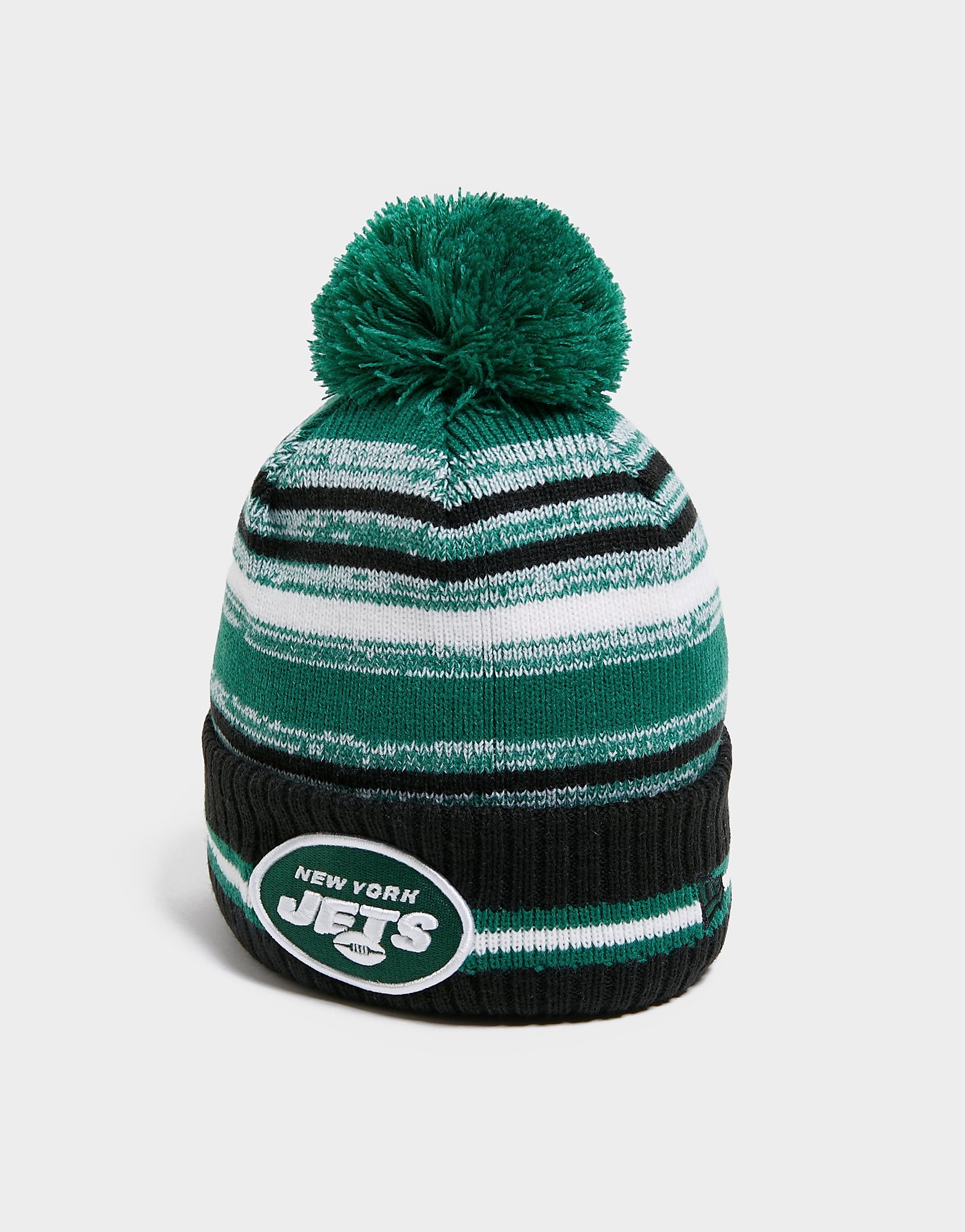 

New Era NFL New York Jets Beanie Pom Hat - Green - Womens, Green