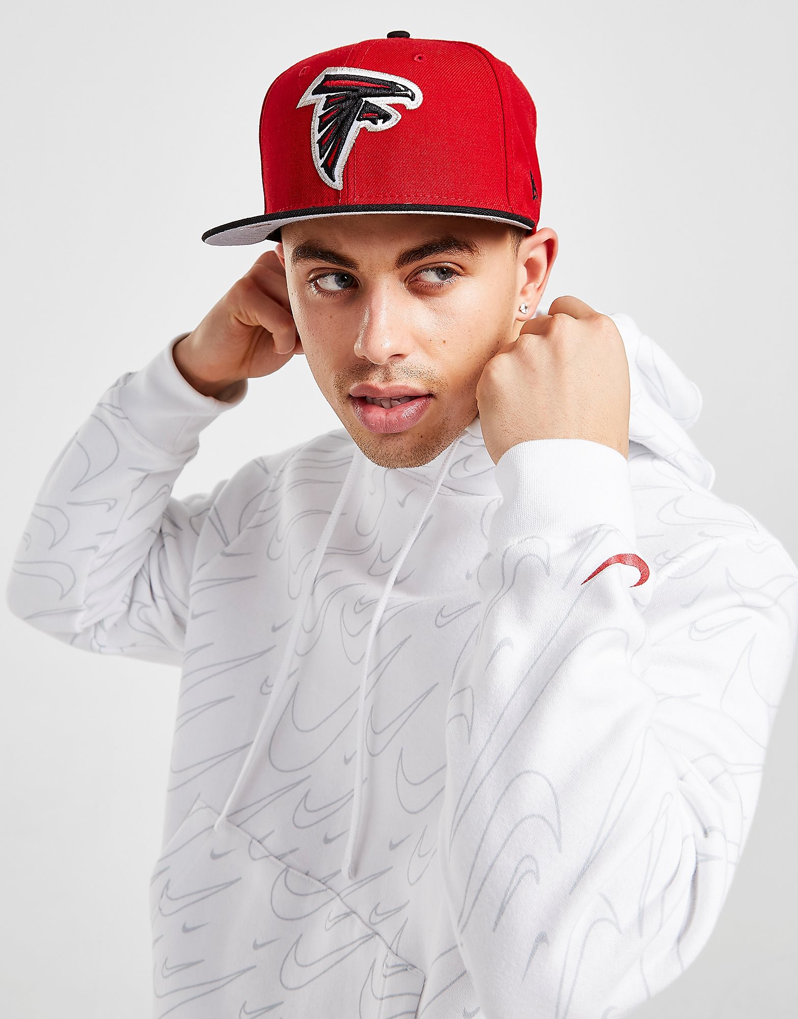 New Era NFL Atlanta Falcons 9FIFTY Cap - Red - Mens, Red