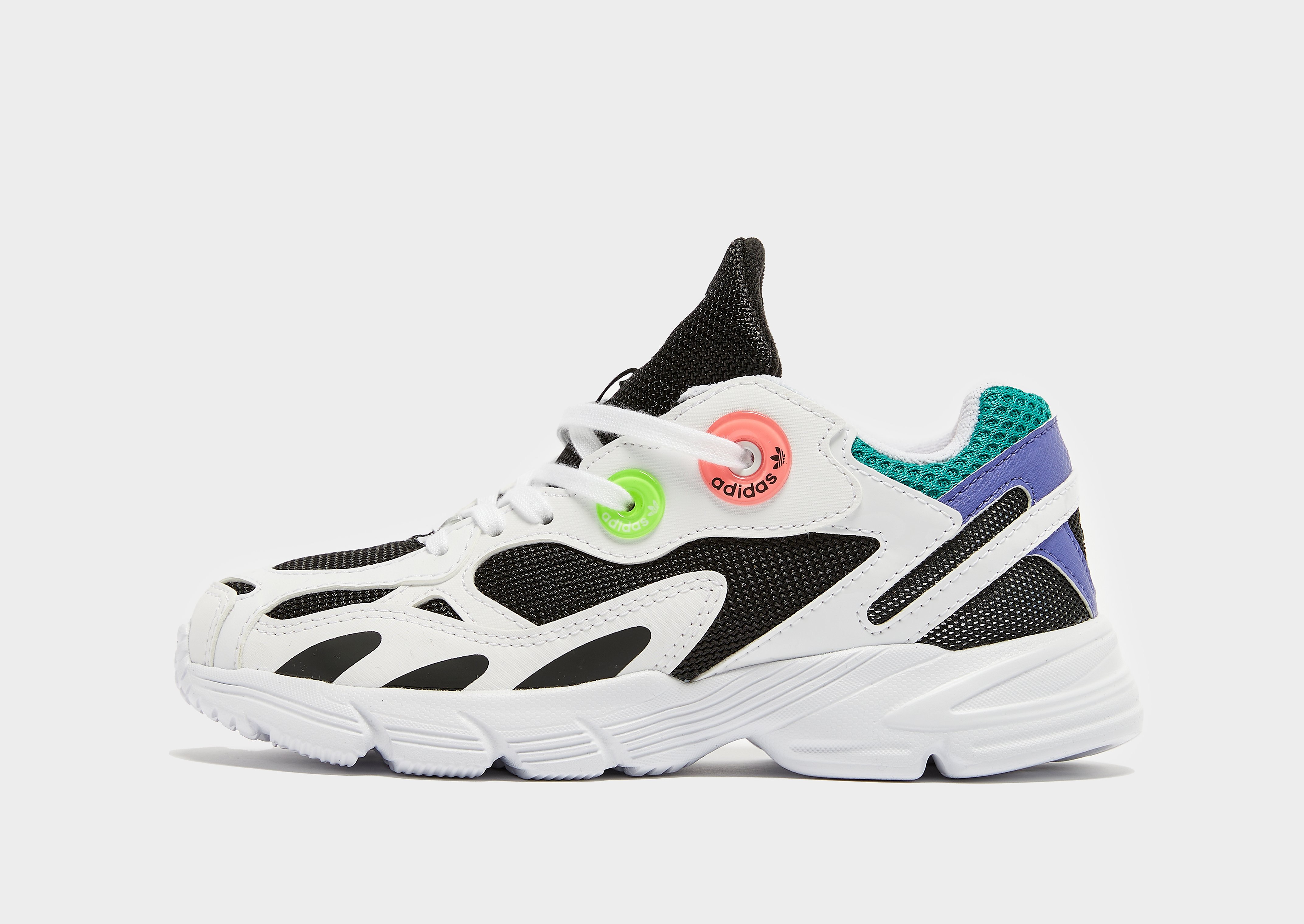

adidas Originals Astir Children - Cloud White / Core Black / Acid Red/C - Kids, Cloud White / Core Black / Acid Red/C