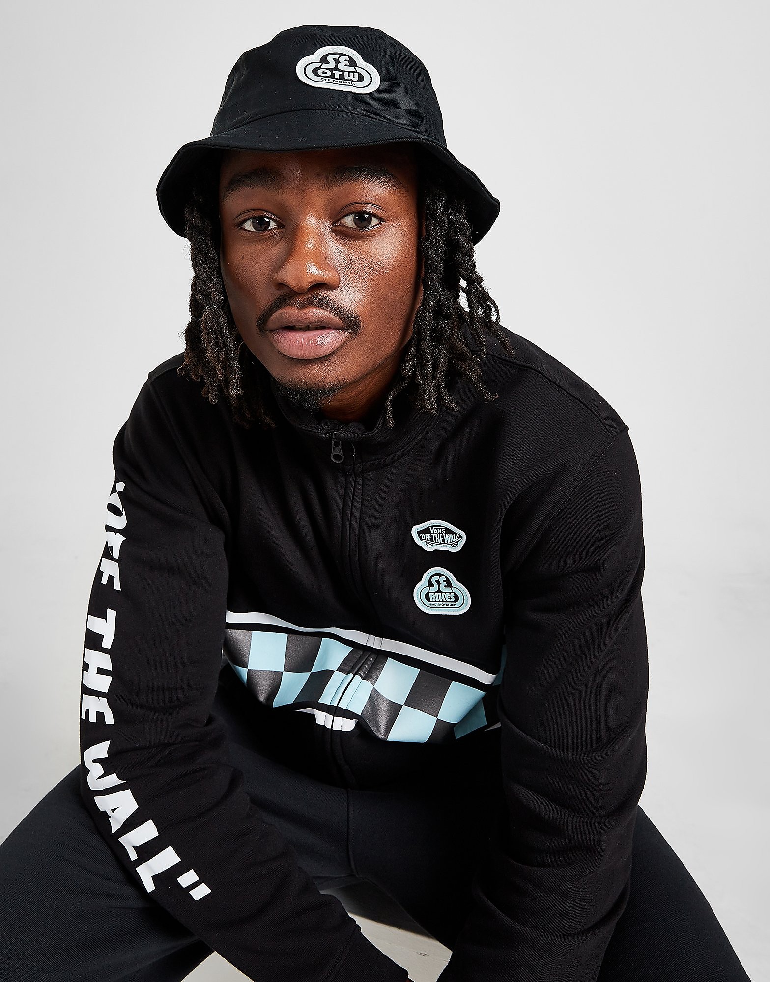 

Vans x SE Bikes Undertone II Bucket Hat - Black - Womens, Black