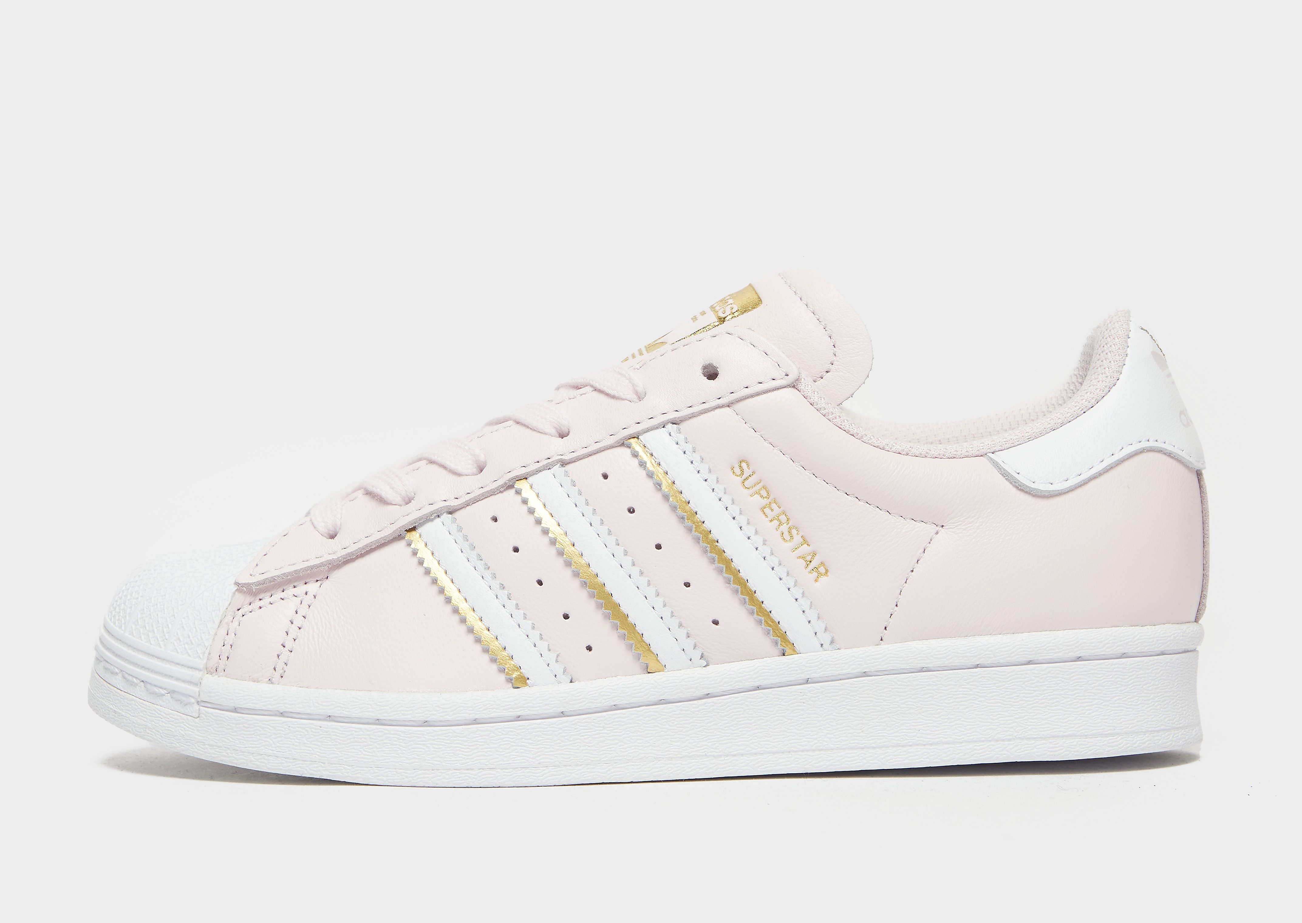 adidas Originals Superstar Women's - Cloud White / Almost Pink / Gold Metallic, Cloud White / Almost Pink / Gold Metallic