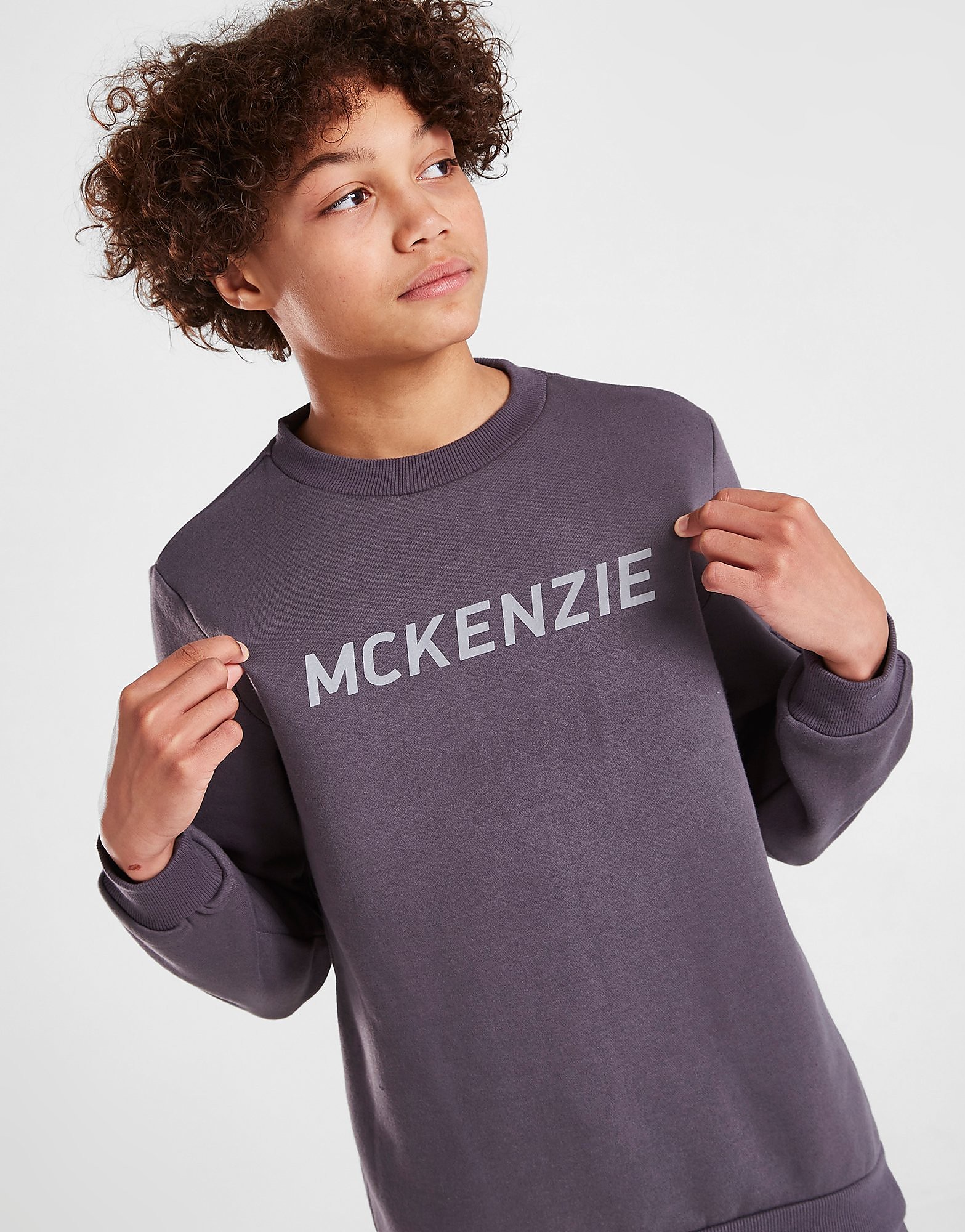 

McKenzie Buckie Crew Sweatshirt Junior - Grey - Kids, Grey