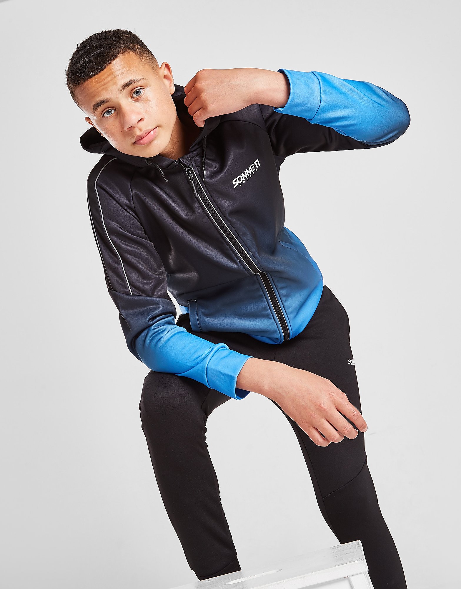 

Sonneti Matic Hoodie Junior - Only at JD - Black/Blue - Kids, Black/Blue