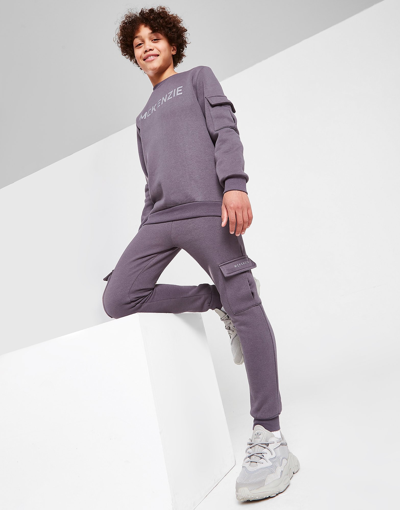

McKenzie Buckie Cargo Joggers Junior - Grey - Kids, Grey