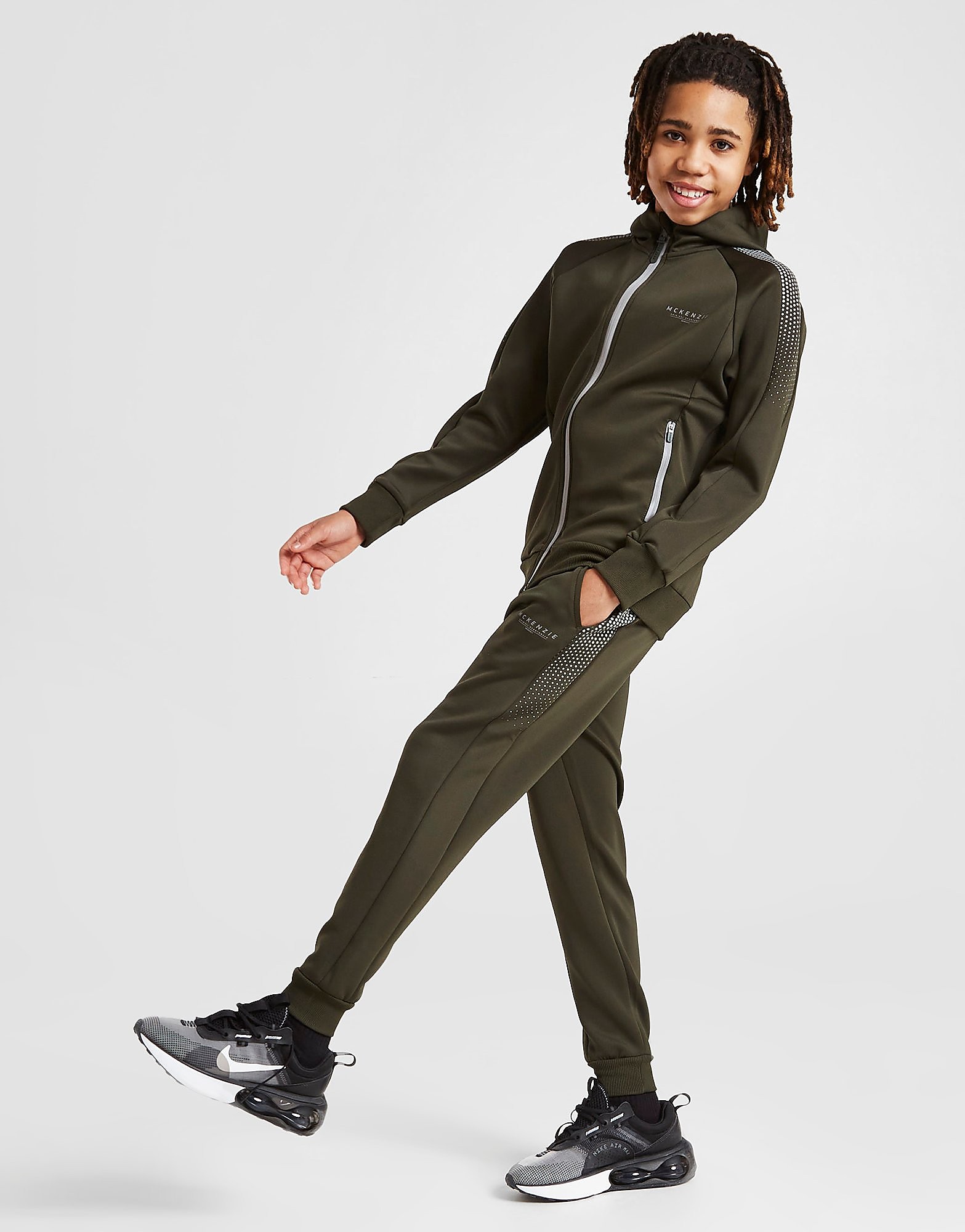 

McKenzie Geelong Poly Track Pants Junior - Green - Kids, Green