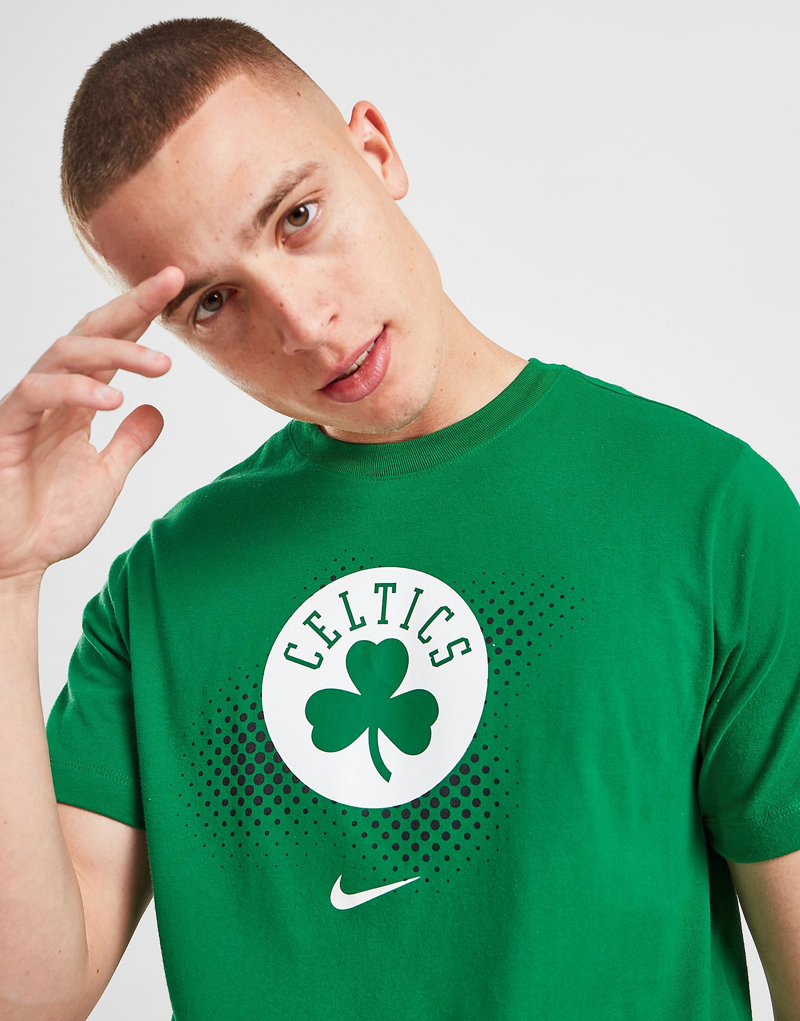 Nike NBA Boston Celtics Logo T-Shirt - Clover - Mens, Clover