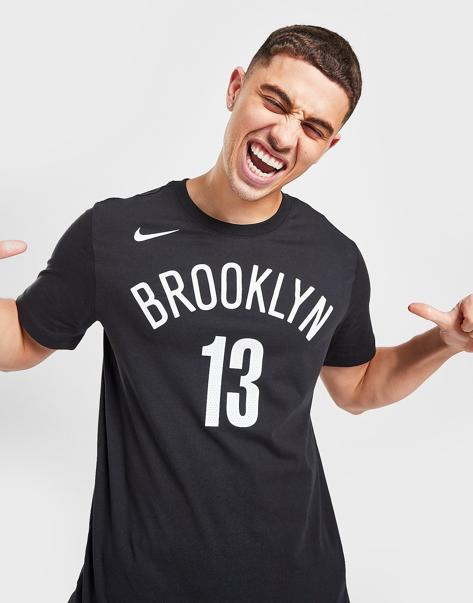 

Nike NBA Brooklyn Nets Harden #13 T-Shirt - Black - Mens, Black