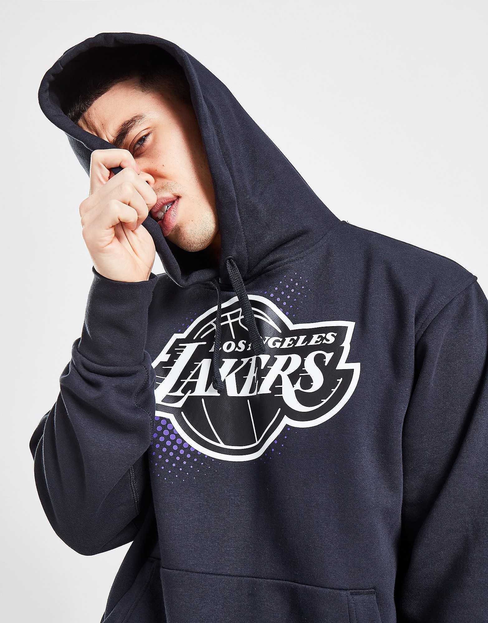 

Nike NBA Los Angeles Lakers Fleece Pullover Hoodie - Black - Mens, Black
