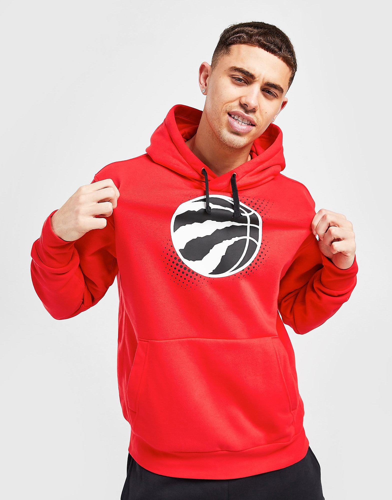 

Nike NBA Toronto Raptors Fleece Pullover Hoodie - University Red - Mens, University Red