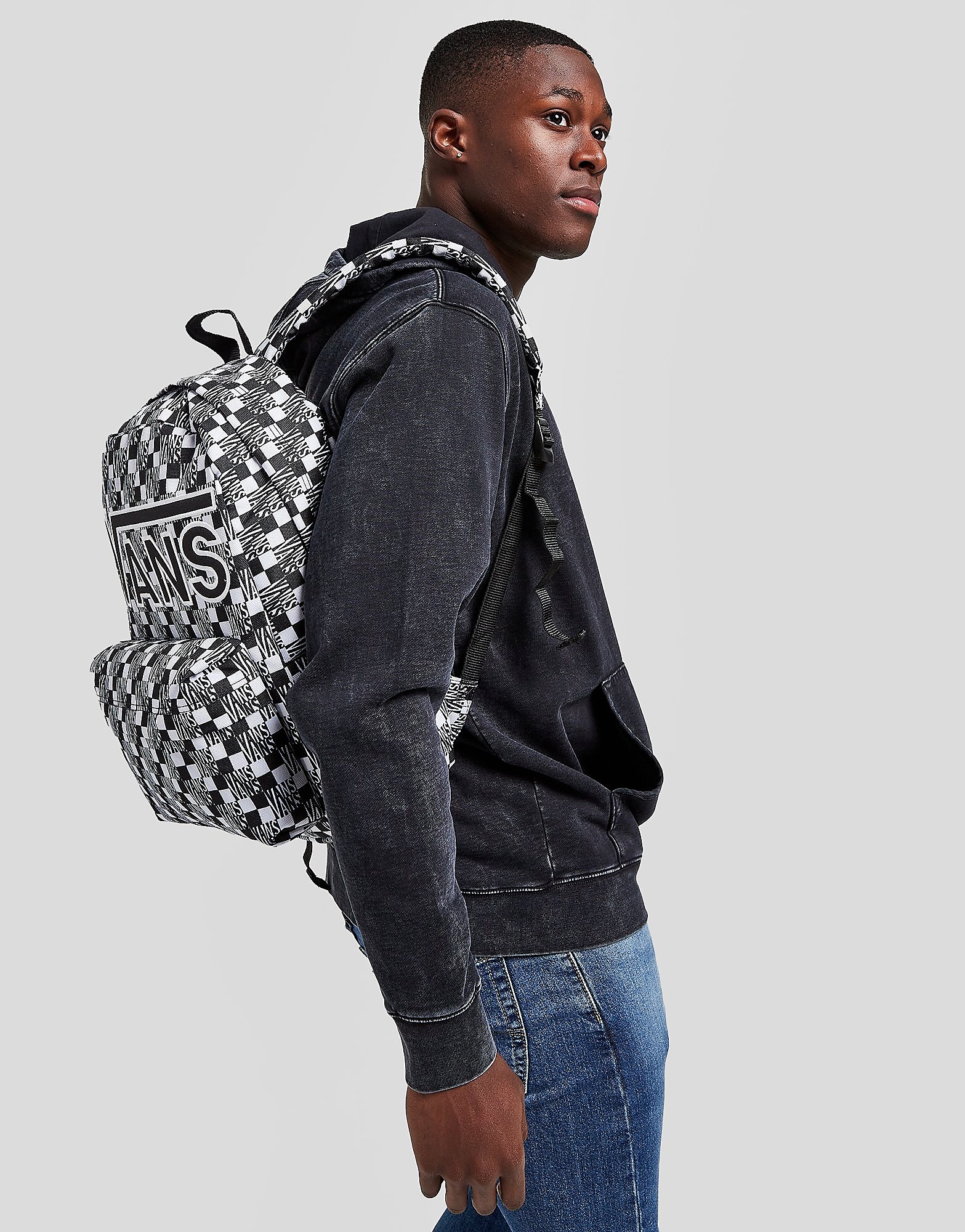

Vans Backpack - Black/White - Kids, Black/White