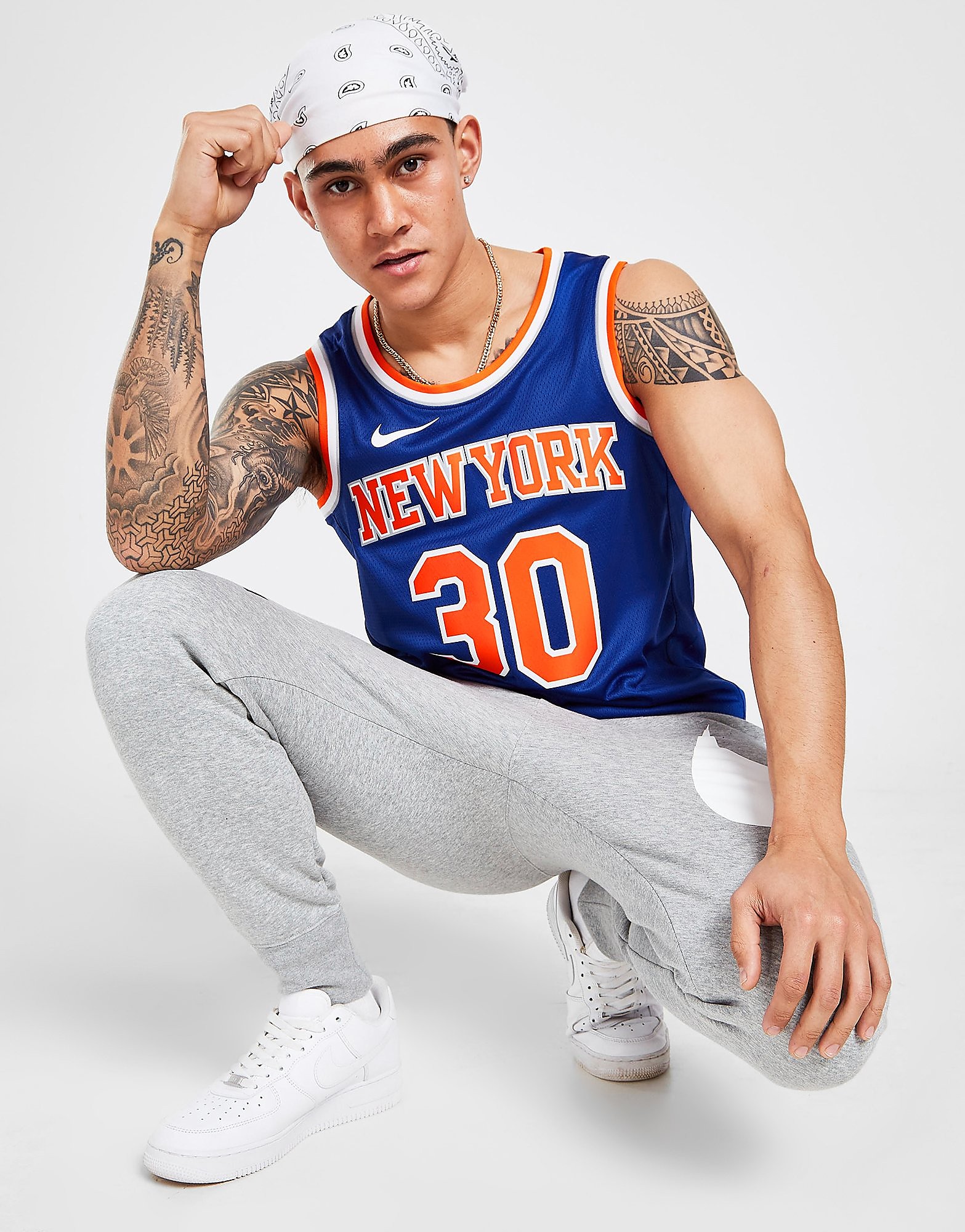 

Nike NBA New York Knicks Swingman Randle #30 Jersey - Rush Blue - Mens, Rush Blue