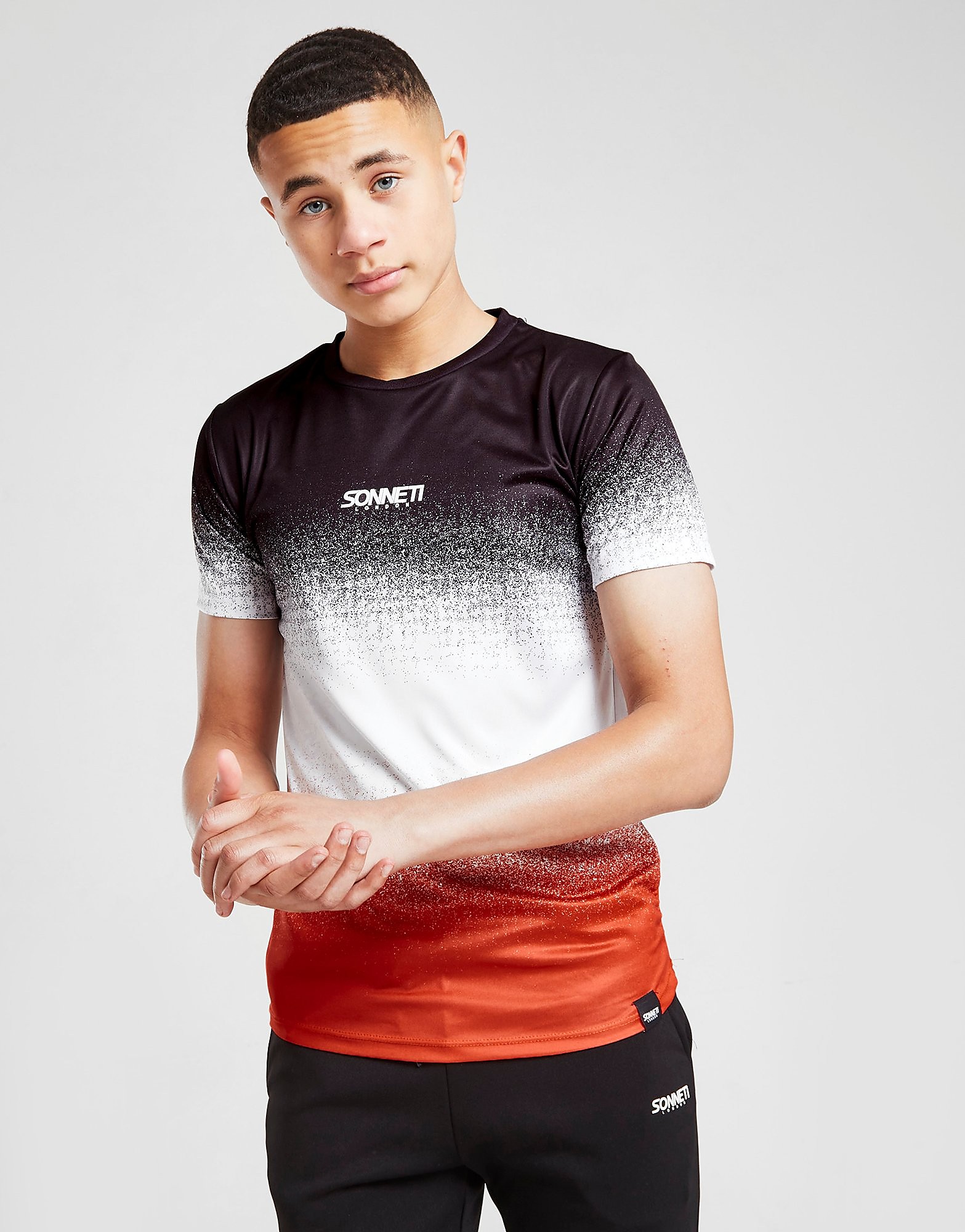 

Sonneti Speckle Faded T-Shirt Junior - Black - Kids, Black