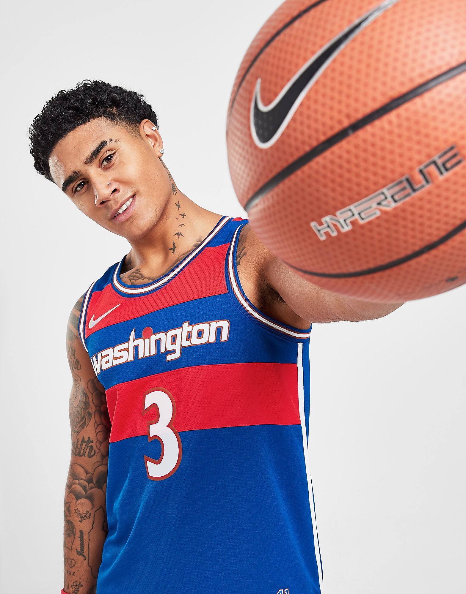

Nike NBA Washington Wizards Beal #3 City Edition Jersey - Team Royal/University Red/White - Mens, Team Royal/University Red/White