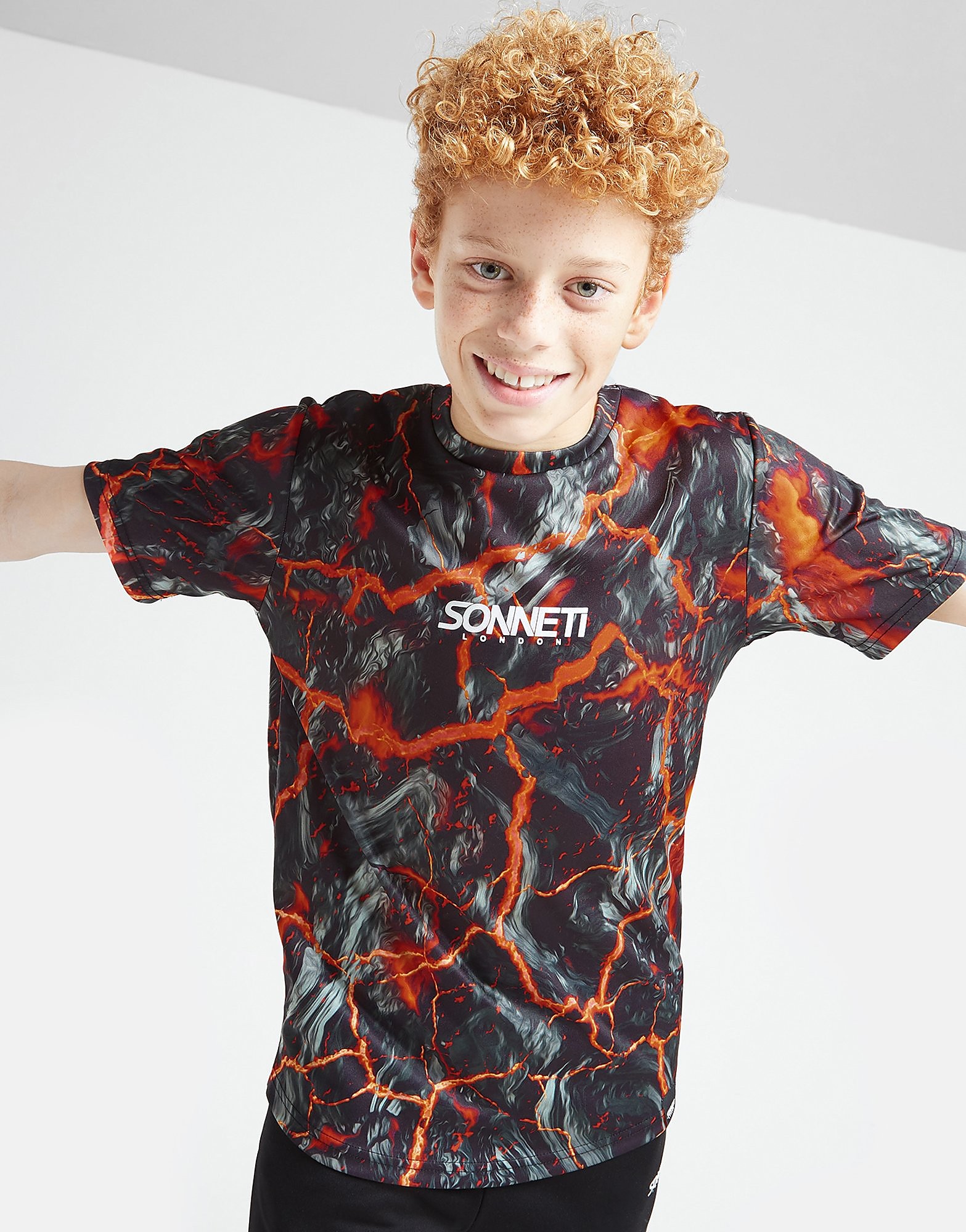 

Sonneti Lava T-Shirt Junior - Black/Orange - Kids, Black/Orange