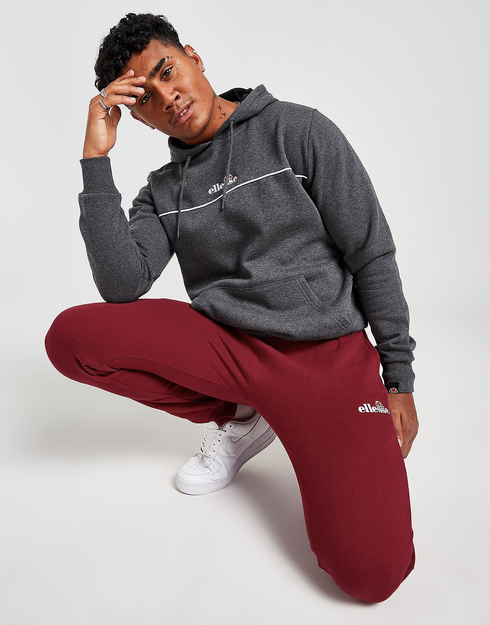 

Ellesse Pather Joggers - Only at JD - Red - Mens, Red