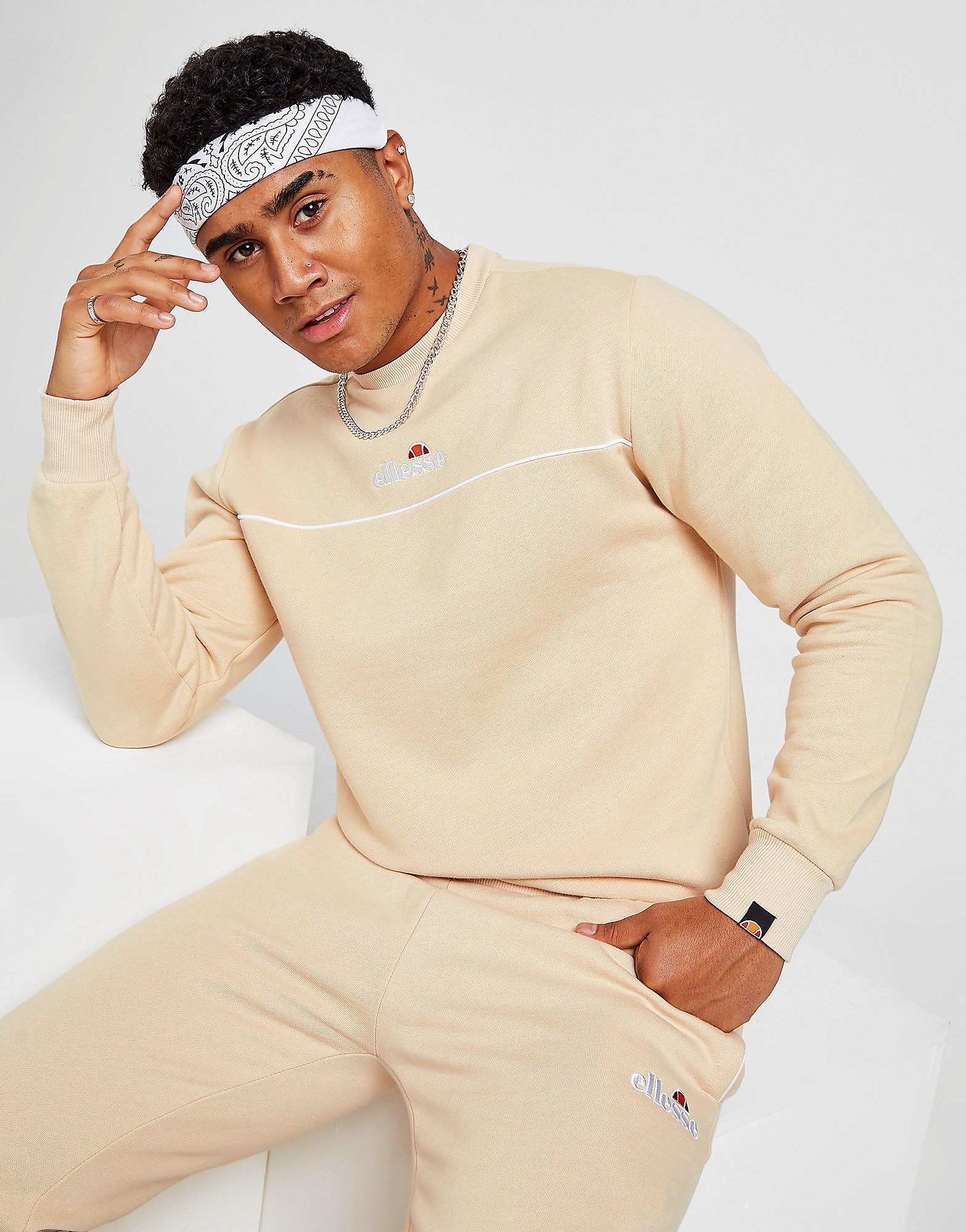 

Ellesse Westerby Crew Sweatshirt - Brown - Mens, Brown