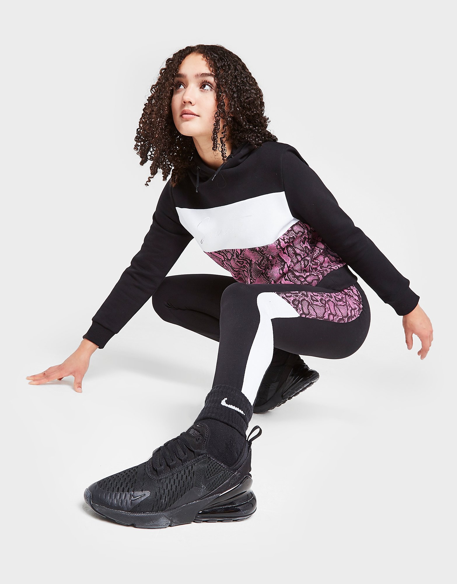 

Sonneti Girls' Snake Leggings Junior - Black - Kids, Black