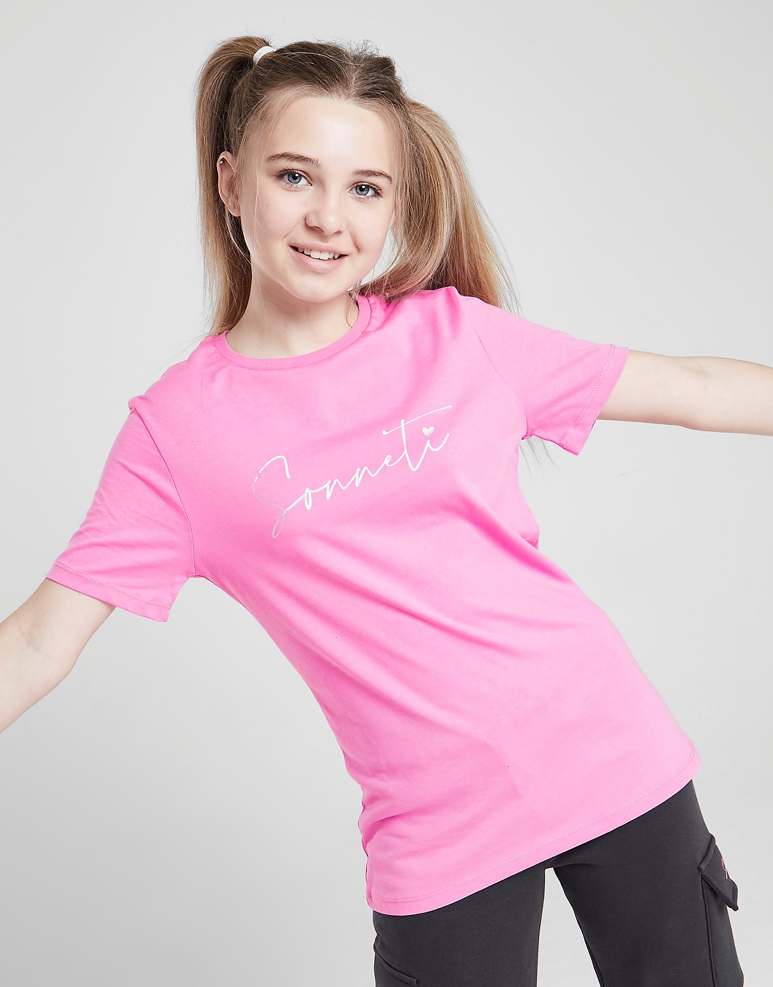 

Sonneti Girls' Fuchsia Boyfriend T-Shirt Junior - PINK - Kids, PINK