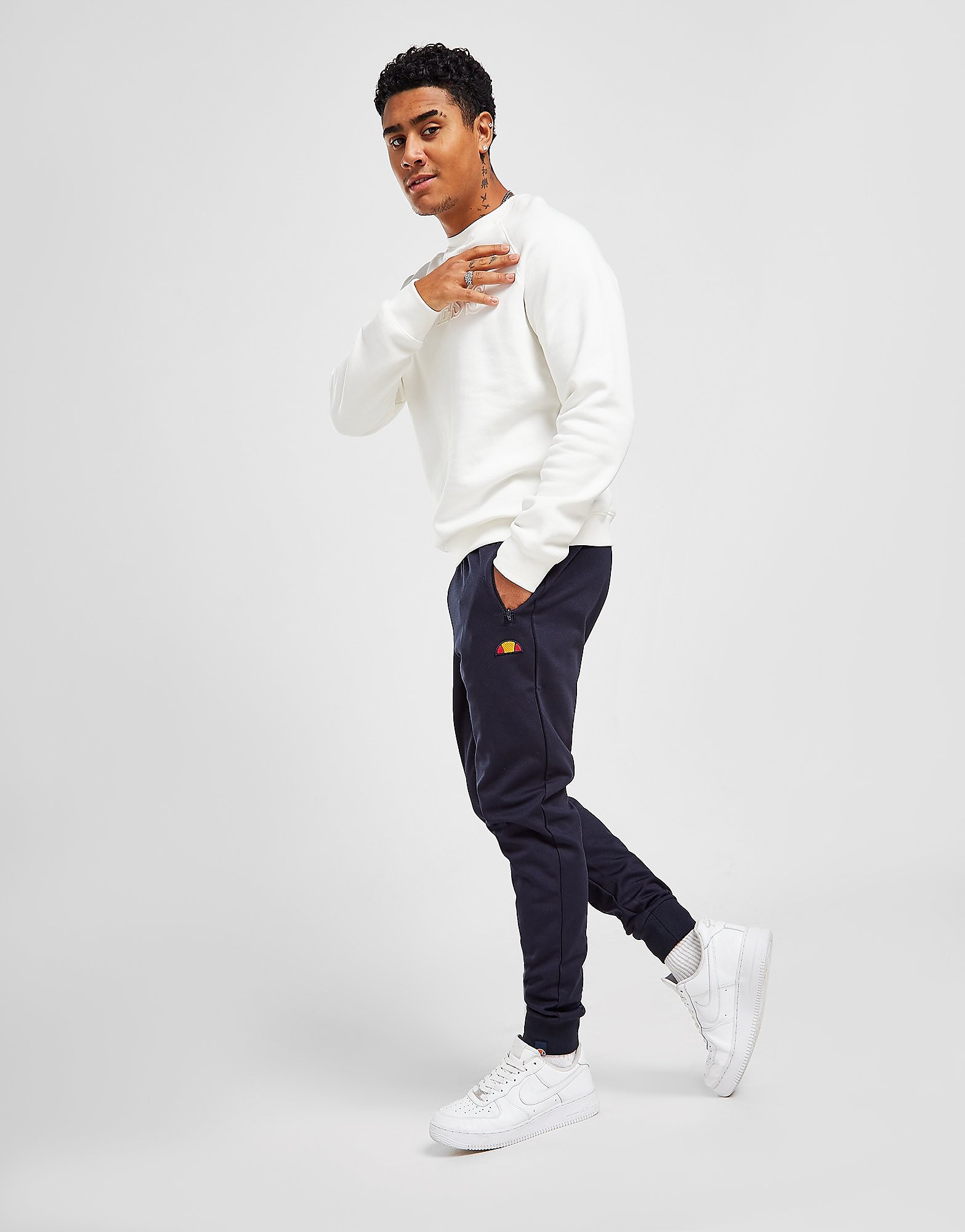 Ellesse Bertoni Joggers - Blue - Mens, Blue