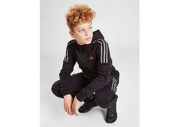 Adidas Energize Full Zip Tracksuit Junior - Only at JD - Black, Black