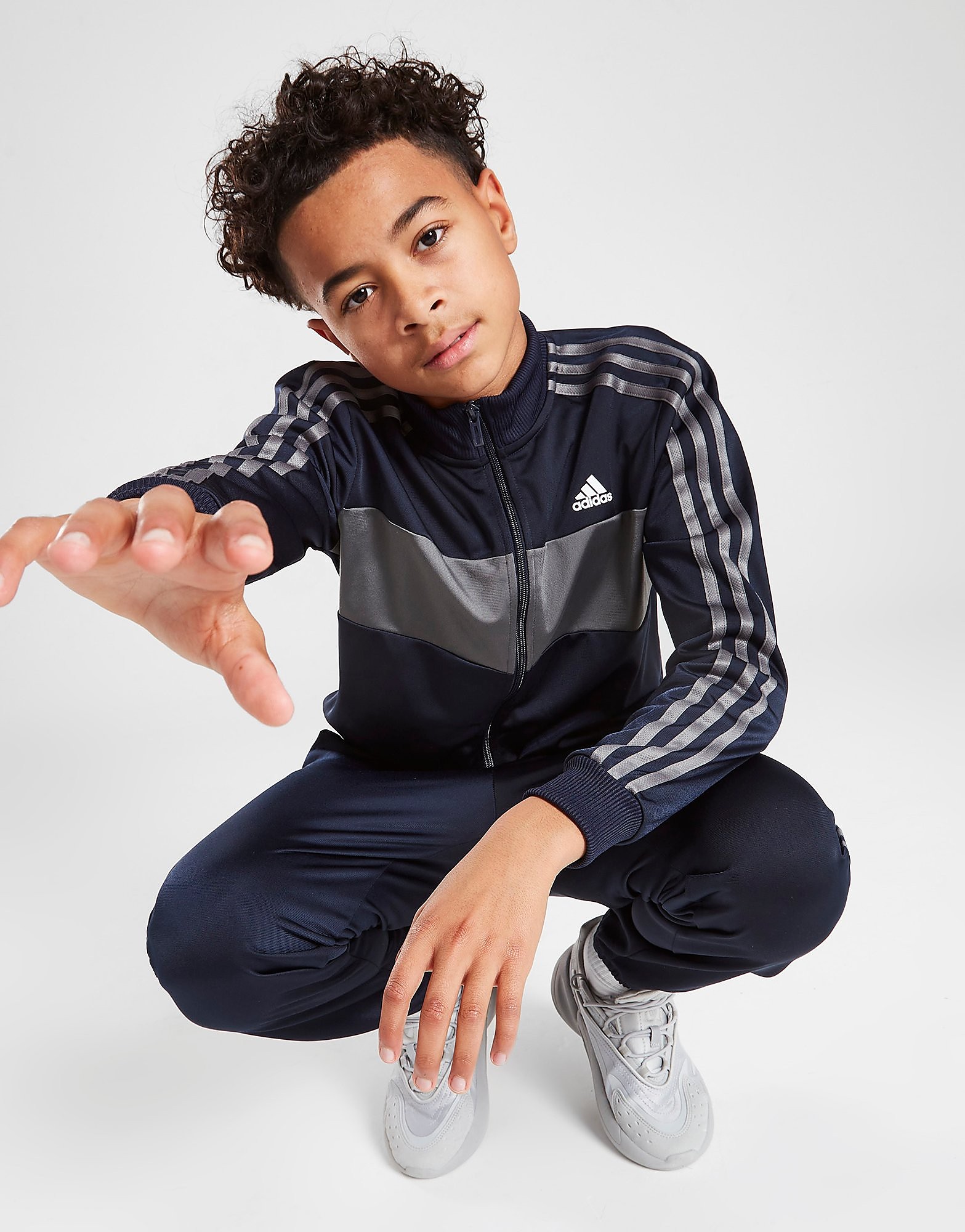 

adidas Tiberio Tracksuit Junior - Only at JD - Navy - Kids, Navy