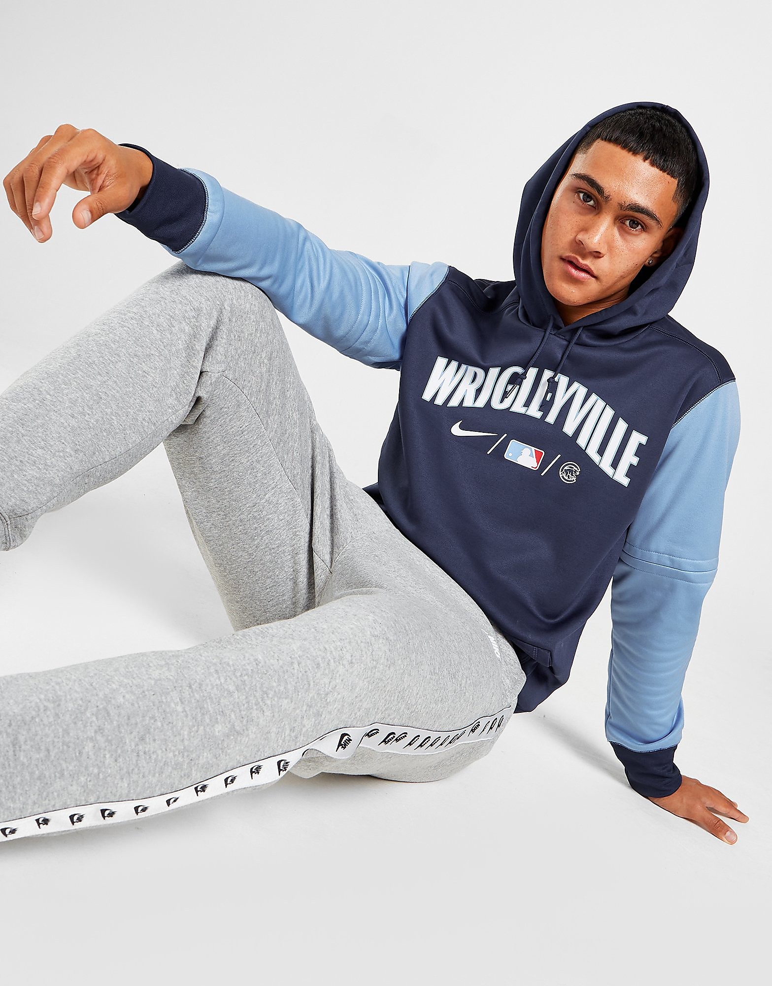 

Nike MLB Chicago Cubs City Connect Therma Hoodie - Blue - Mens, Blue