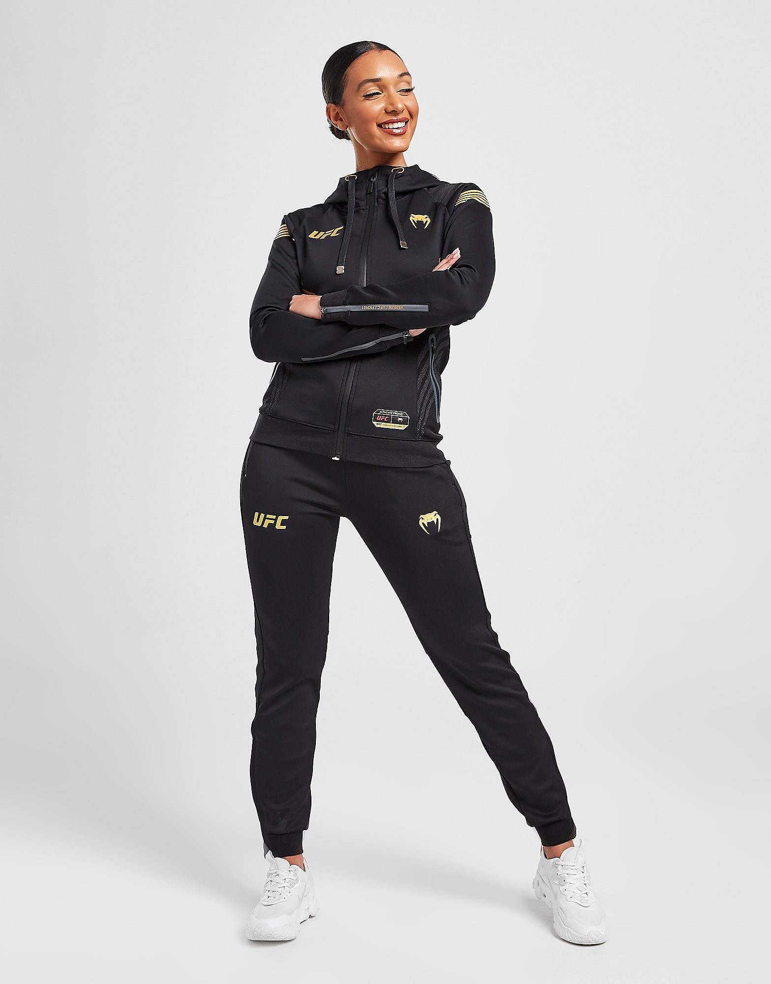 

Venum UFC Fight Night Walkout Track Pants - Black - Womens, Black