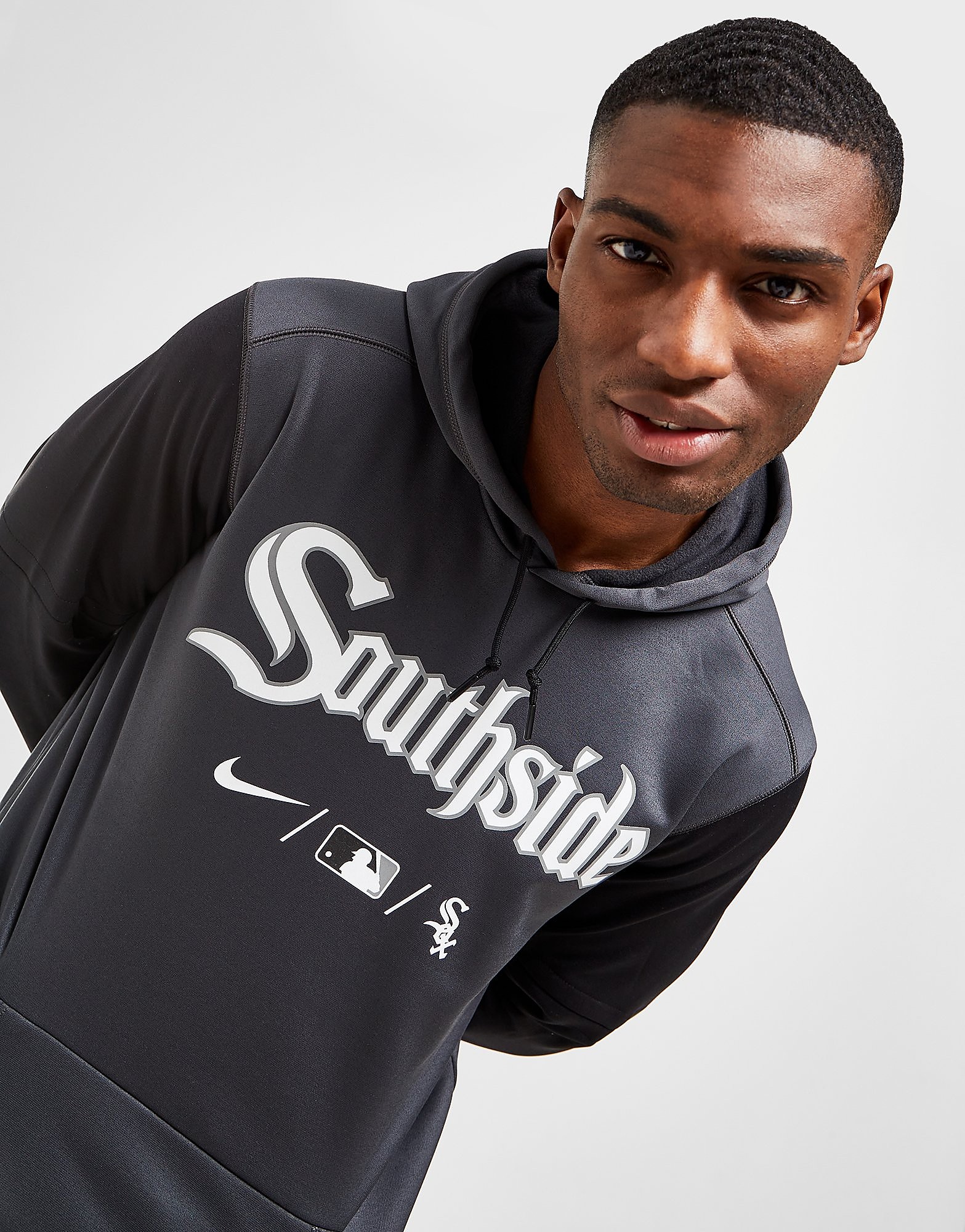

Nike MLB Chicago White Sox City Connect Therma Hoodie - Grey - Mens, Grey