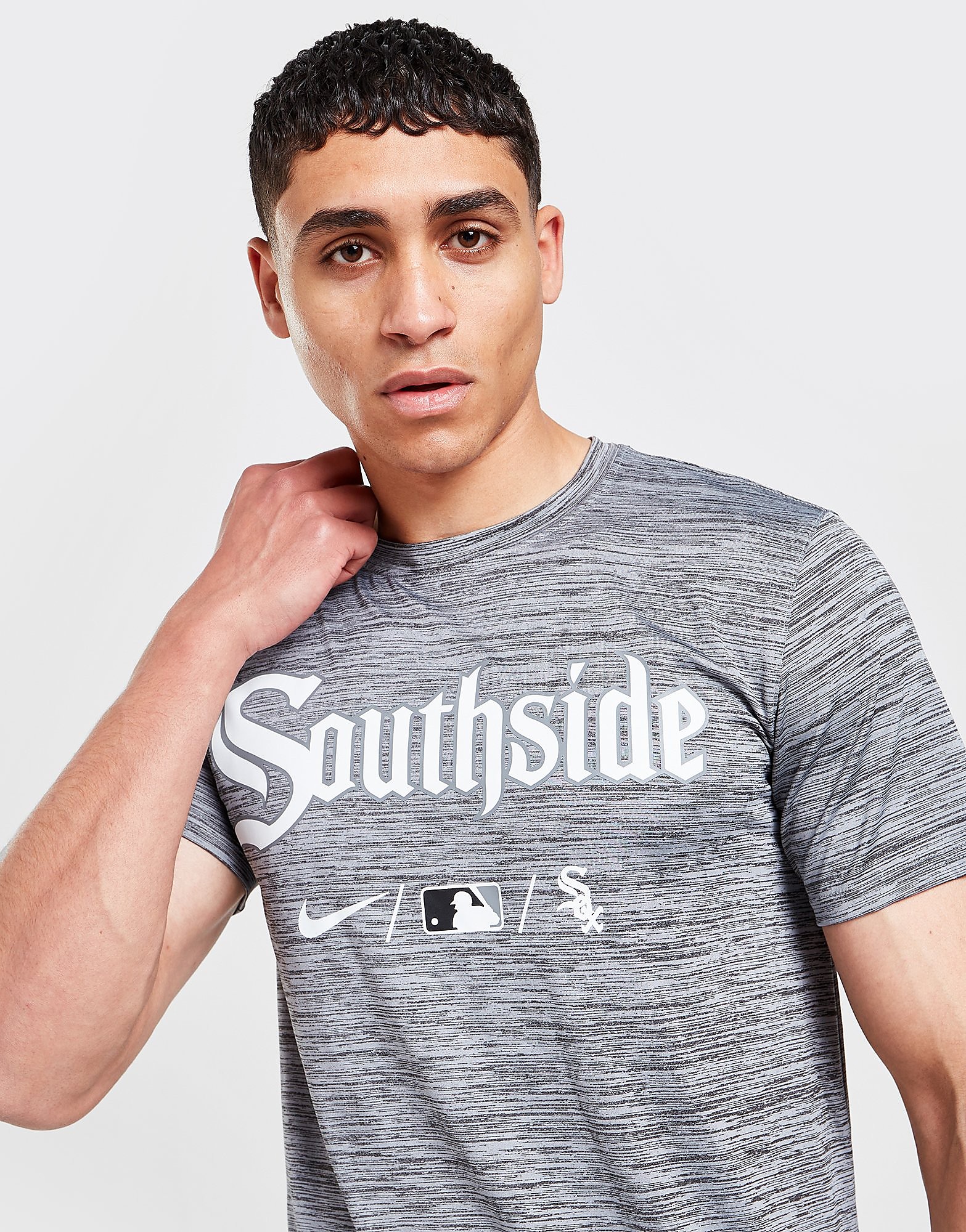 

Nike MLB Chicago White Sox Velocity T-Shirt - Grey - Mens, Grey