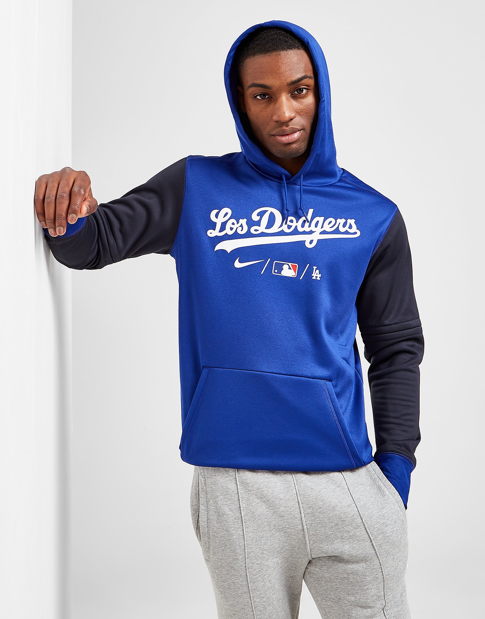 

Nike MLB Los Angeles Dodgers City Connect Therma Hoodie - Blue - Mens, Blue