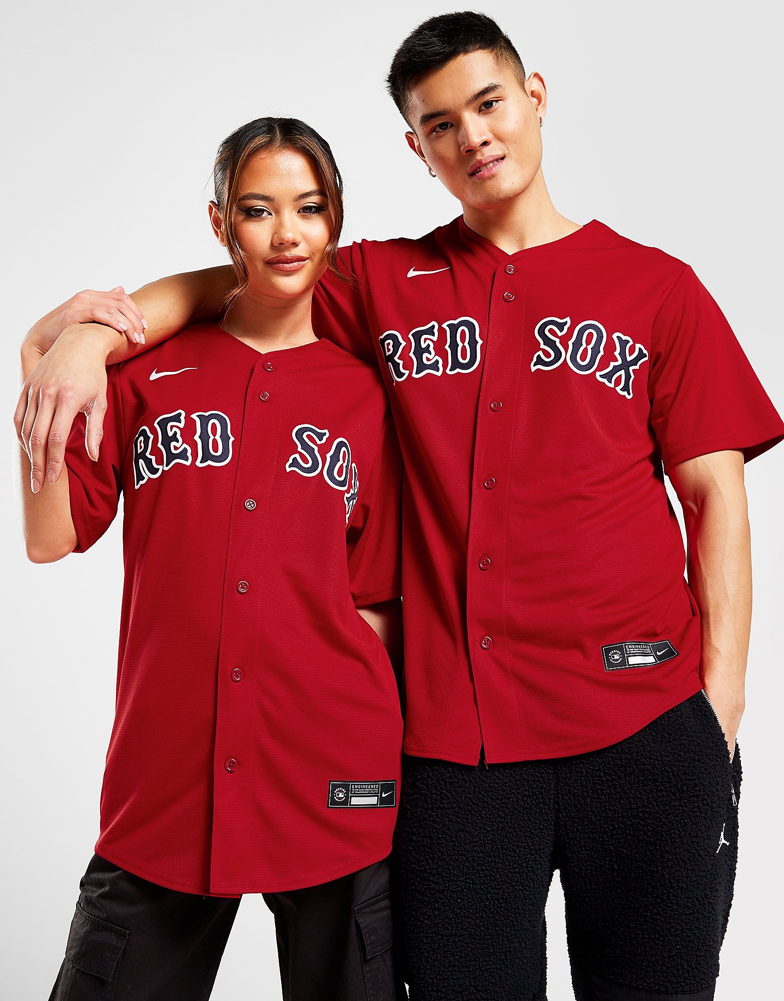 

Nike MLB Boston Red Sox Alternate Jersey - Red - Mens, Red