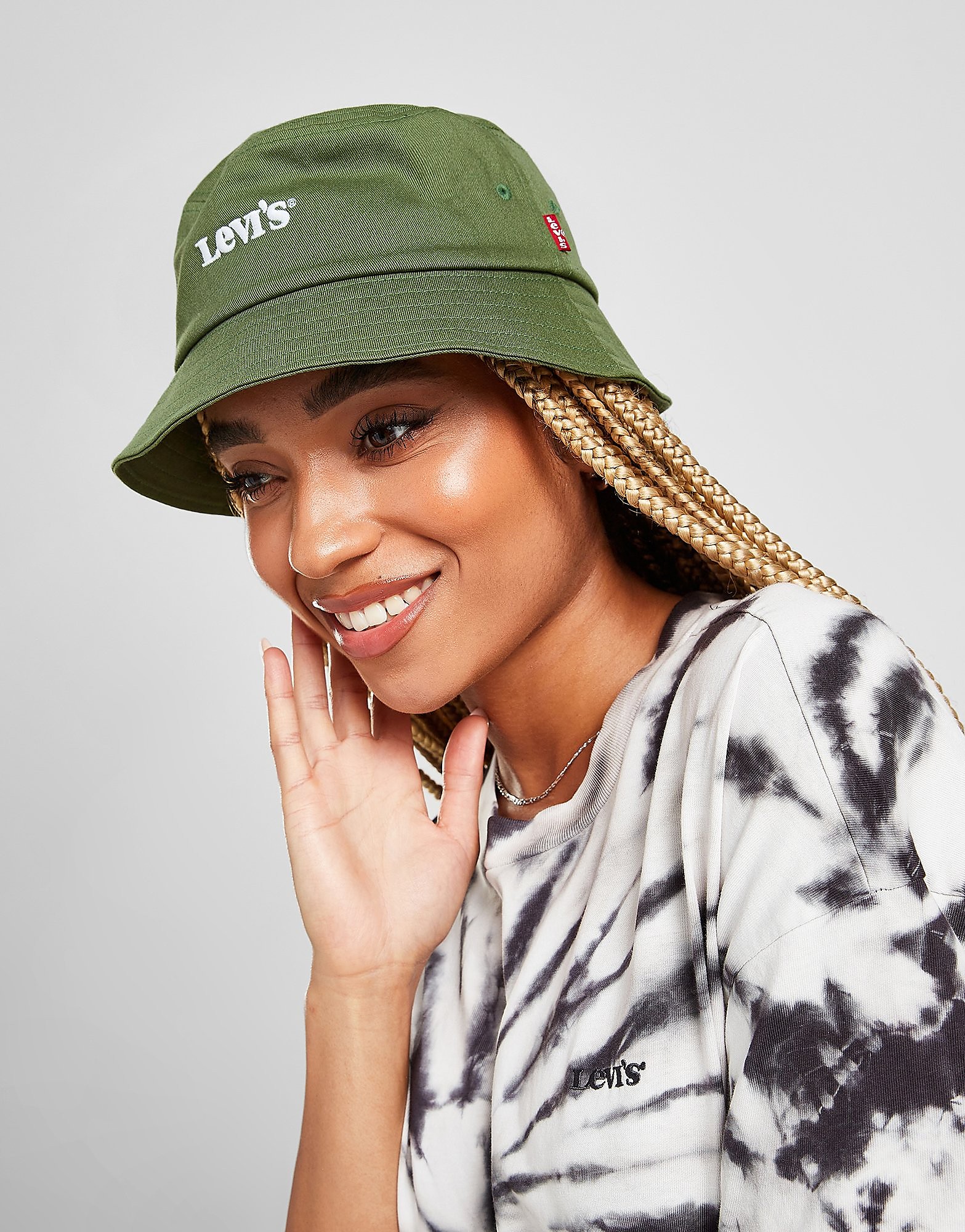 

Levis Bucket Hat - Green - Womens, Green