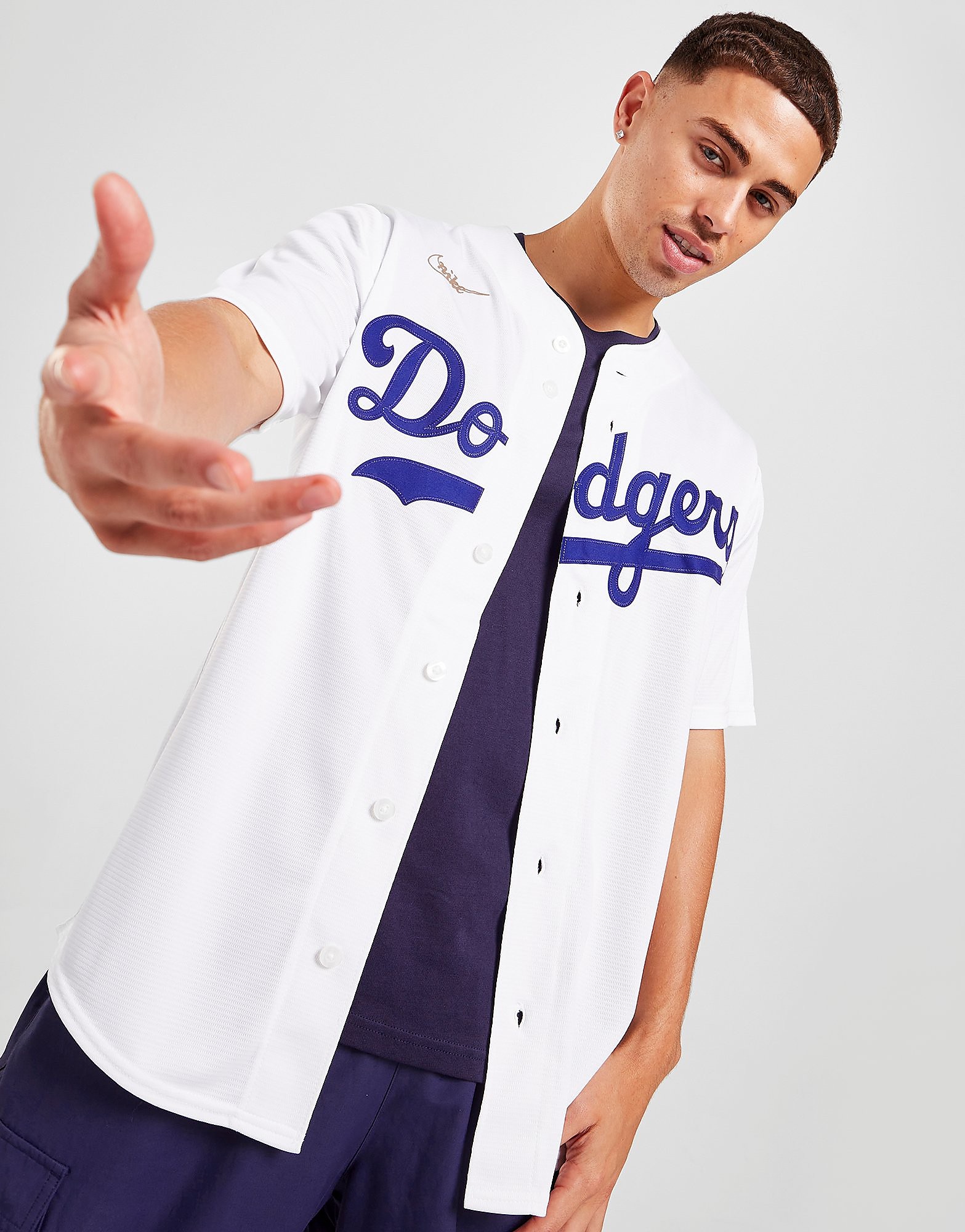 

Nike MLB Los Angeles Dodgers Cooperstown Jersey - White - Mens, White