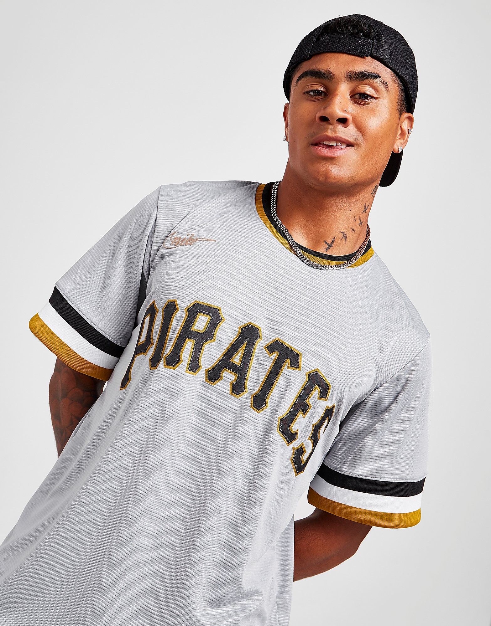 

Nike MLB Pittsburgh Pirates Cooperstown Jersey - Grey - Mens, Grey