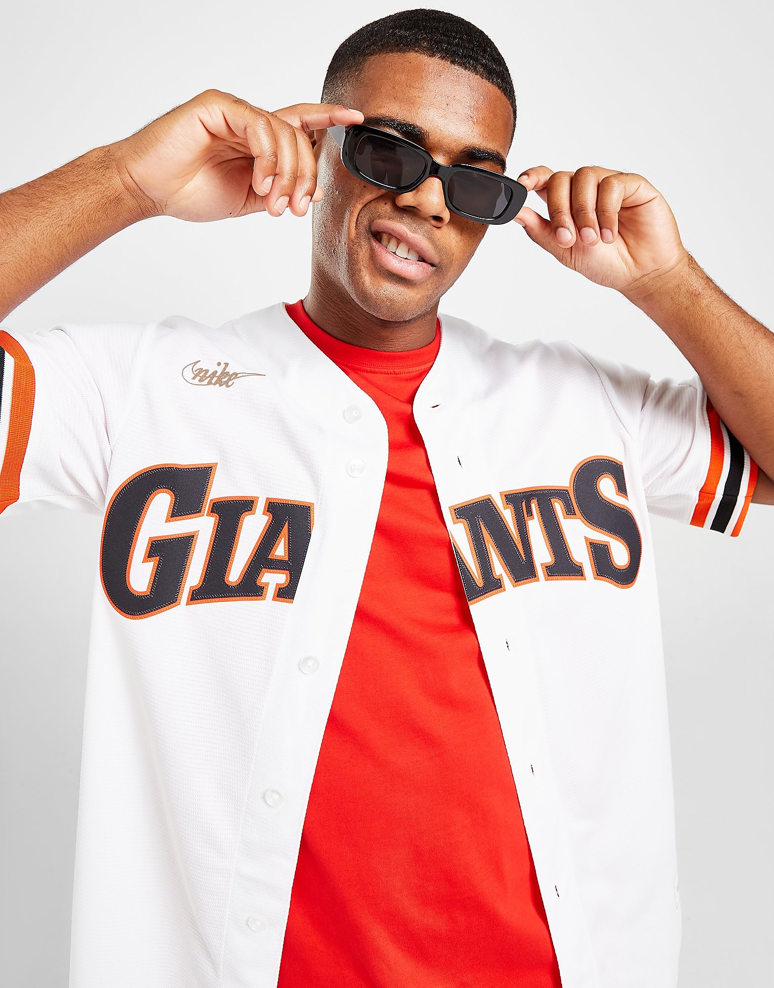 

Nike MLB San Fancisco Giants Cooperstown Jersey - White - Mens, White
