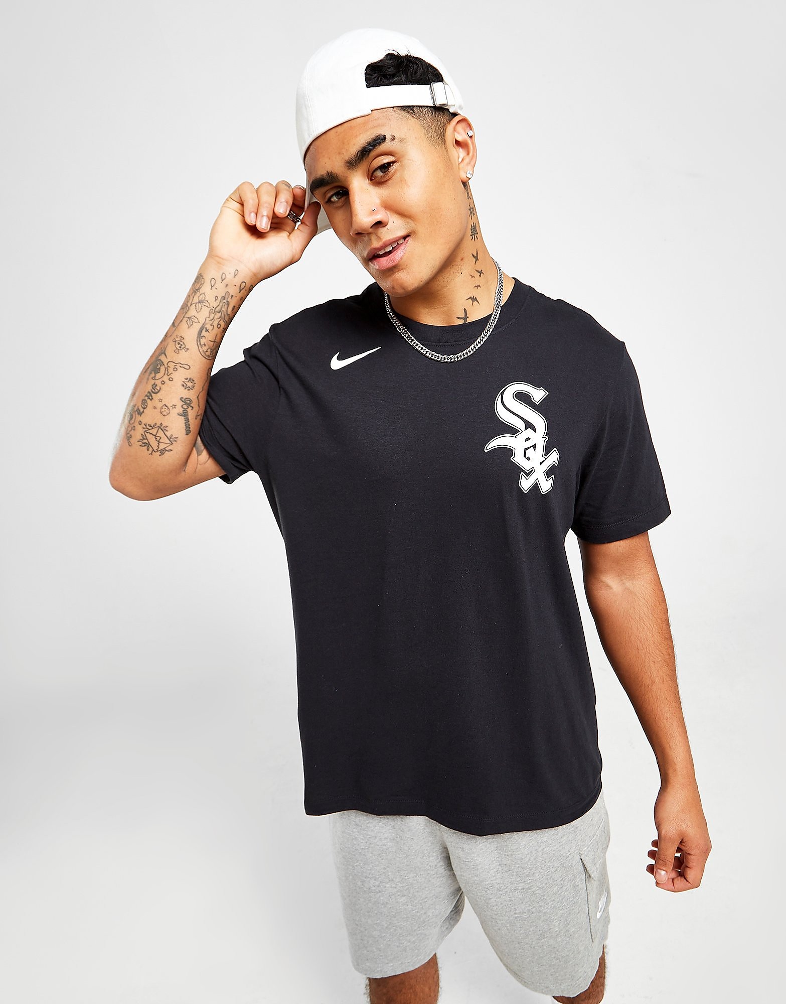 

Nike MLB Chicago White Sox Wordmark T-Shirt - Black - Mens, Black