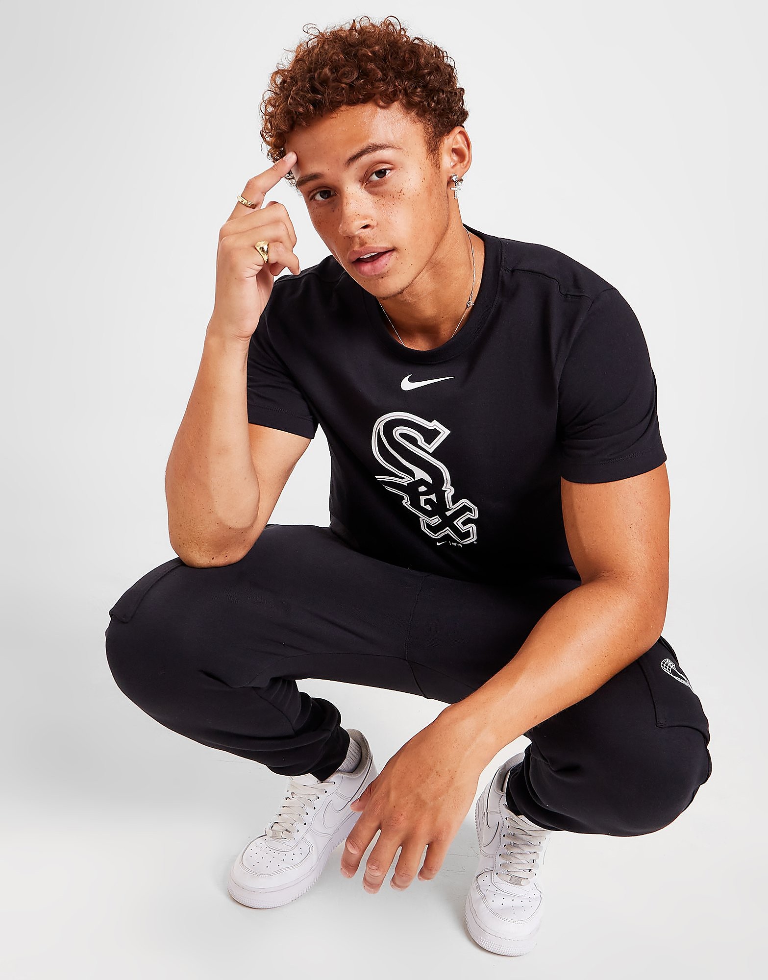 

Nike MLB Chicago White Sox Large Logo T-Shirt - Black - Mens, Black