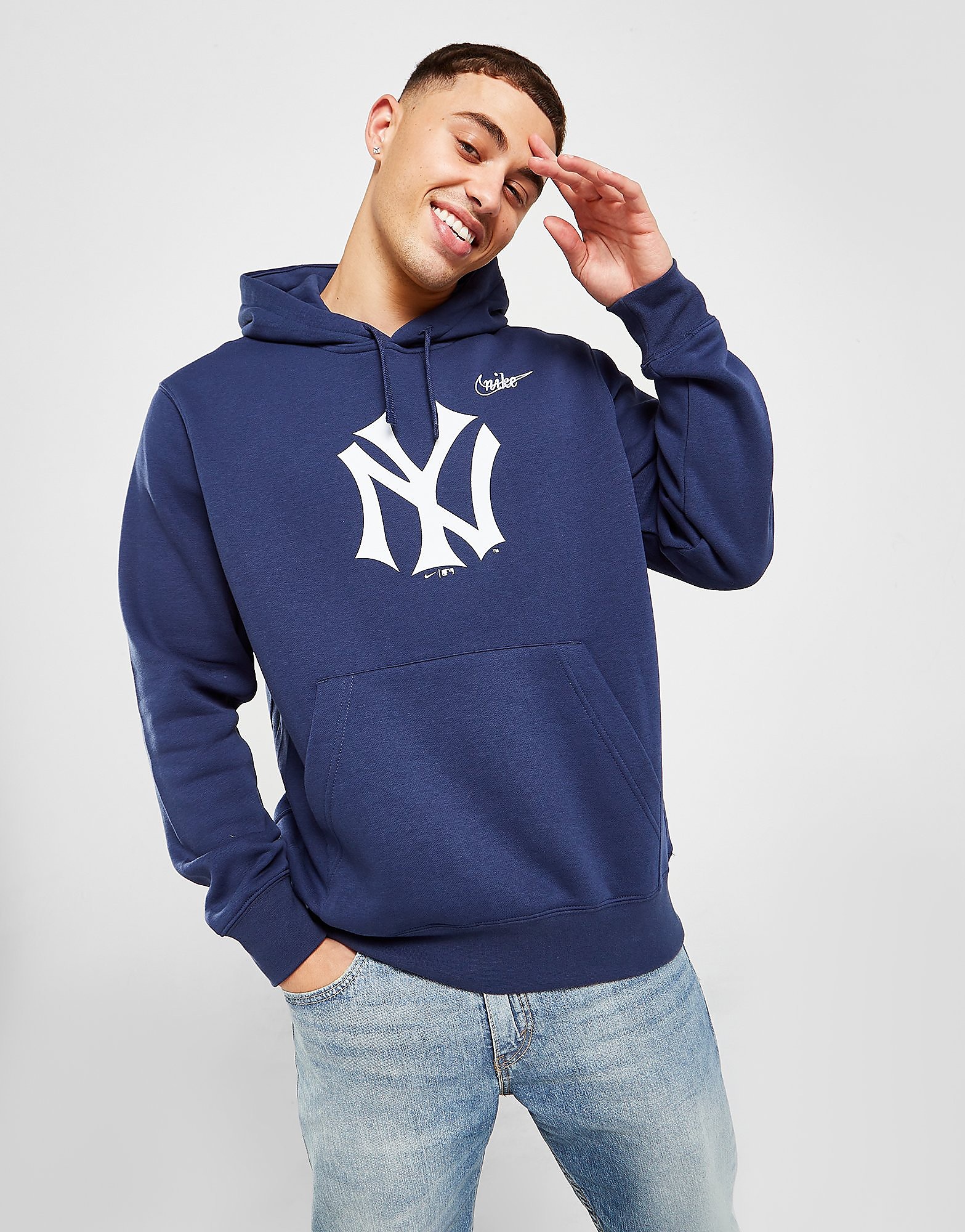 

Nike MLB New York Yankees Hoodie - Navy - Mens, Navy