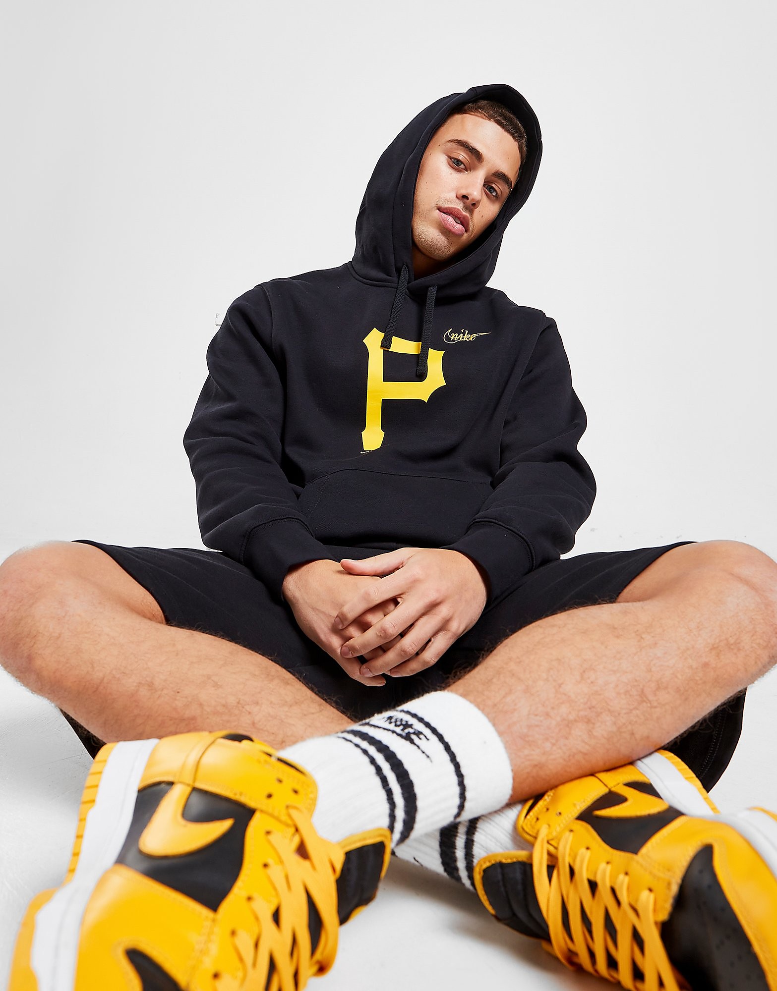 

Nike MLB Pittsburgh Pirates Cooperstown Hoodie - Black/S - Mens, Black/S