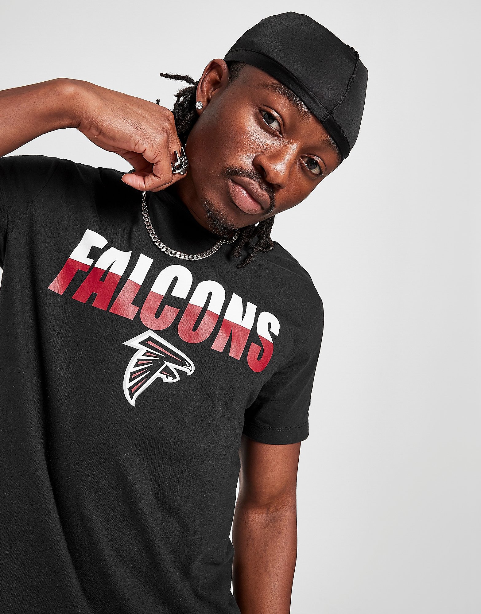 

Nike NFL Atlanta Falcons Split Short Sleeve T-Shirt - Black - Mens, Black