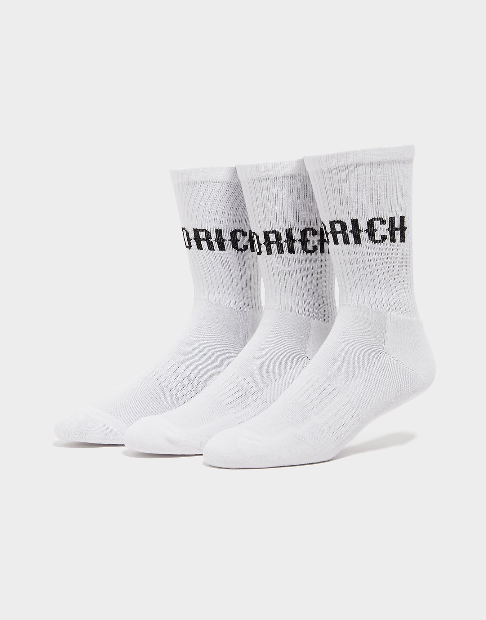 

Hoodrich 3-Pack Core OG Socks - White - Mens, White