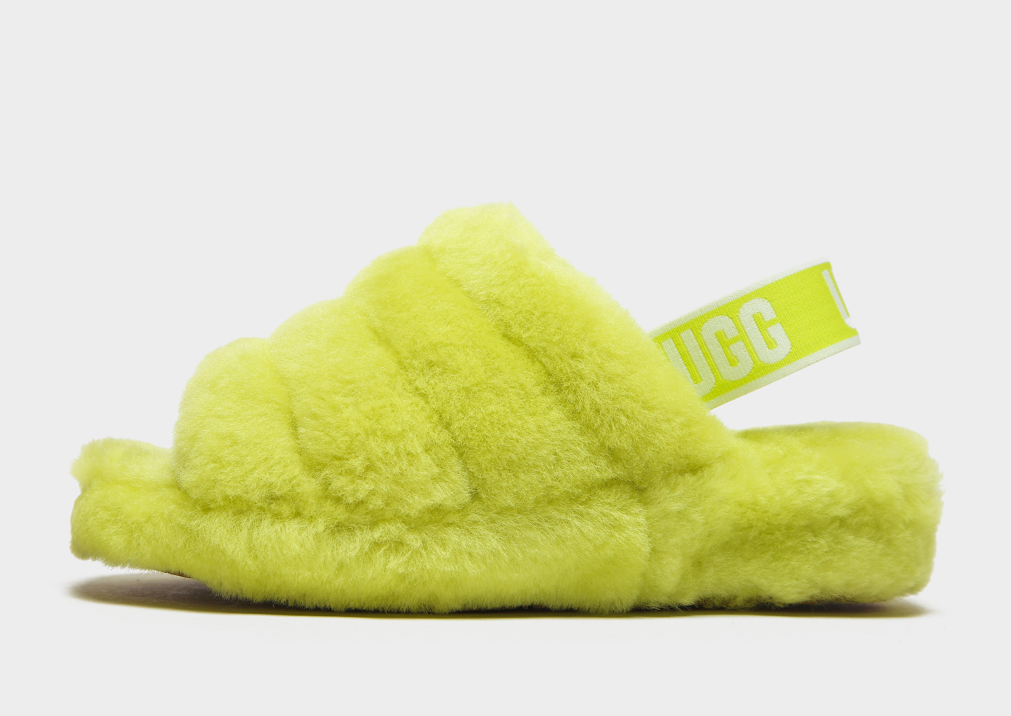 

UGG Fluff Yeah Slides Women's - Green, Green