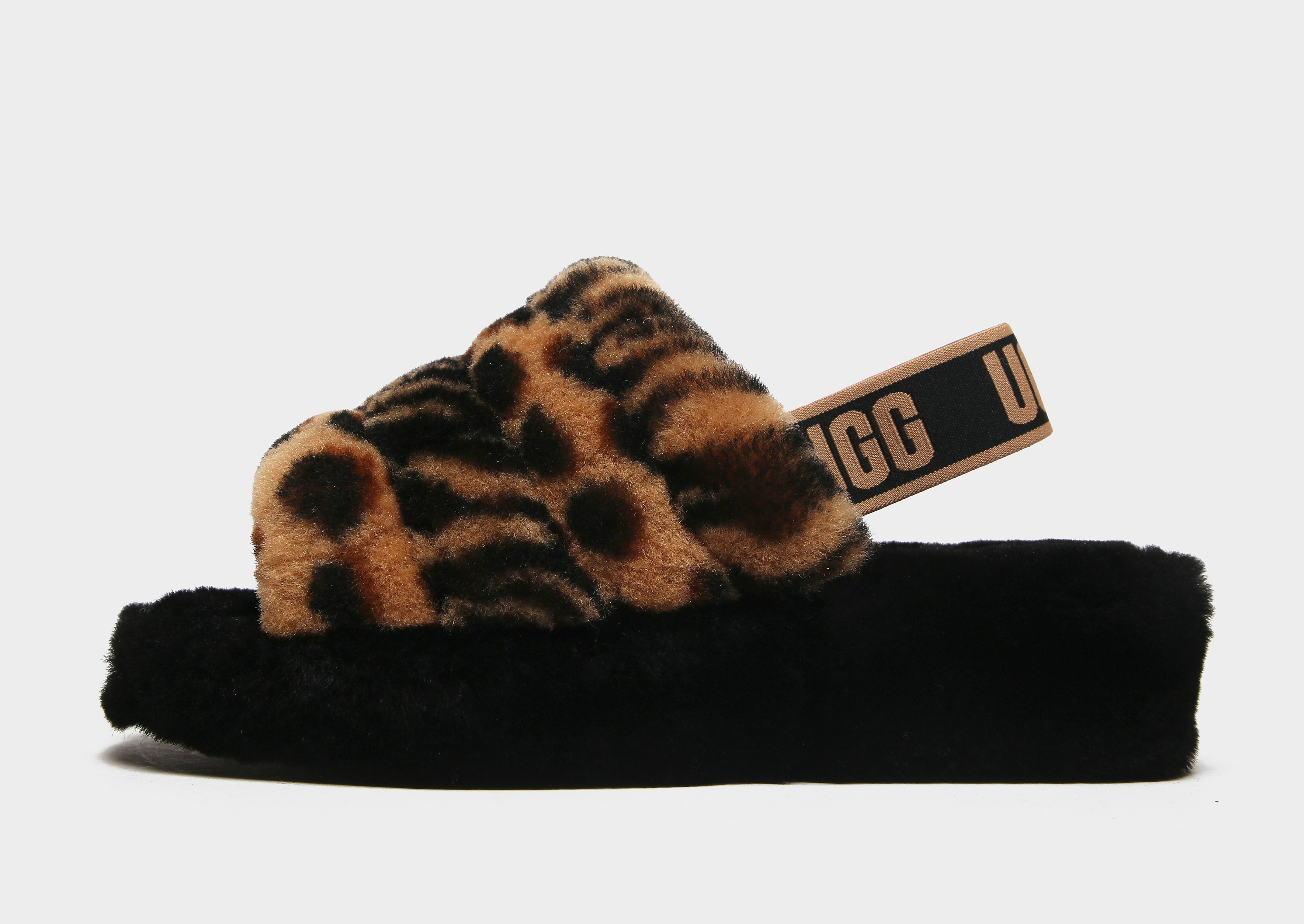 UGG Fluff Yeah Animalia para Mulher - Preto - Womens, Preto