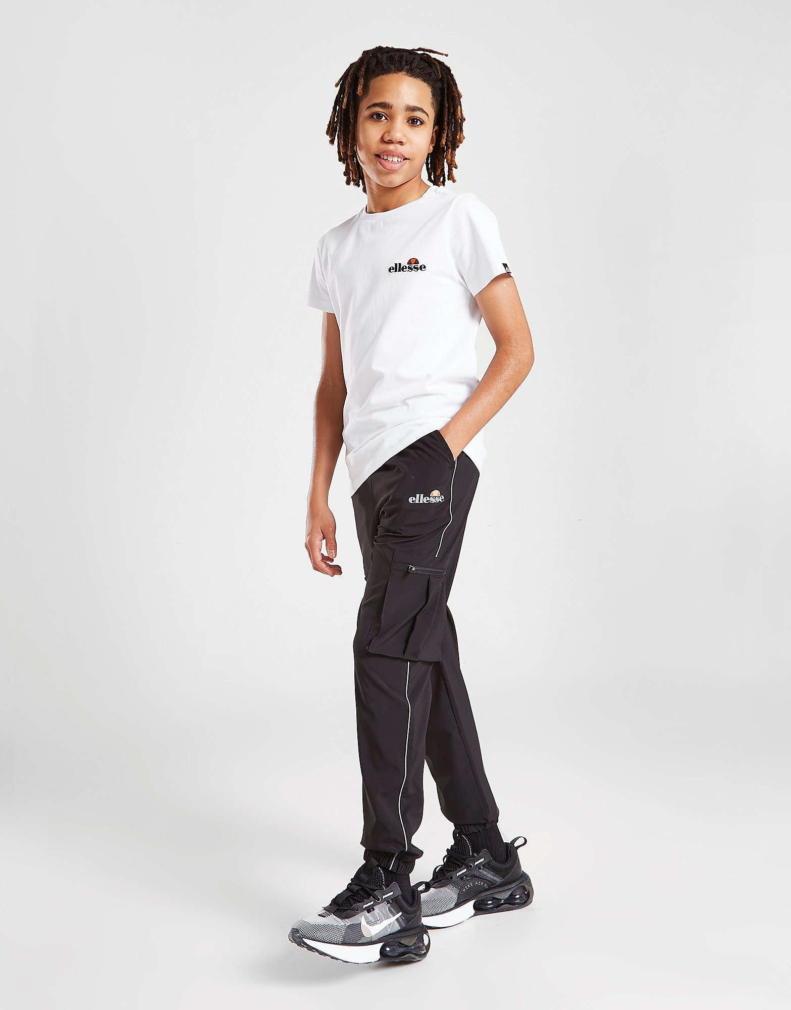 

Ellesse Cerin Woven Cargo Track Pants Junior - Black - Kids, Black