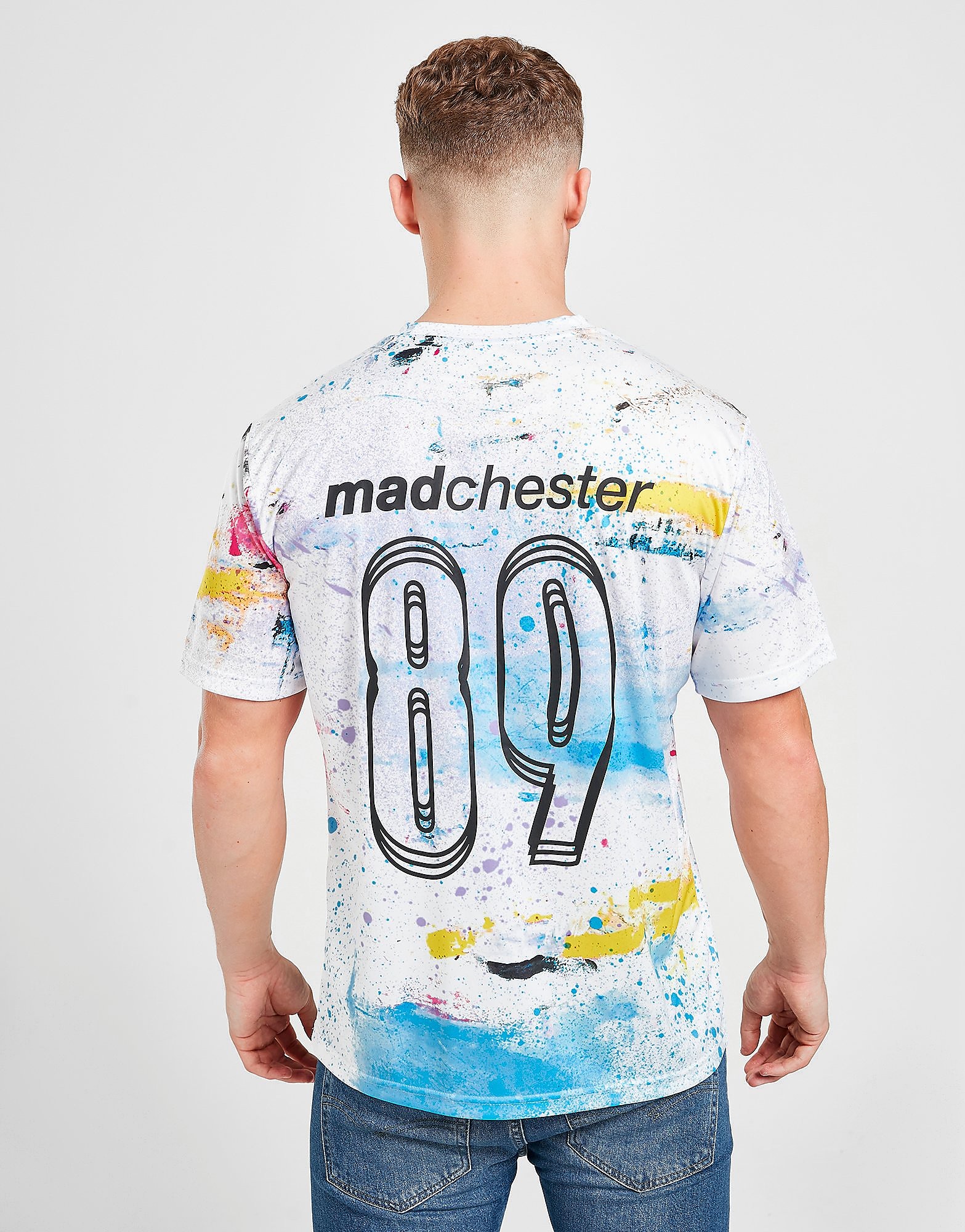 

Puma Manchester City Madchester Graphic Shirt - Multi Coloured - Mens, Multi Coloured
