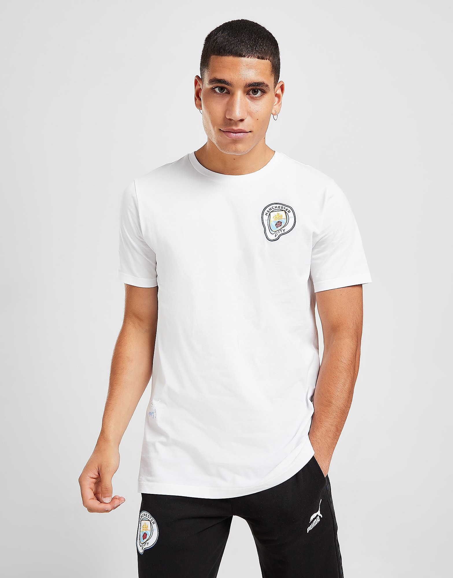 

Puma Manchester City Madchester Graphic T-Shirt - White - Mens, White